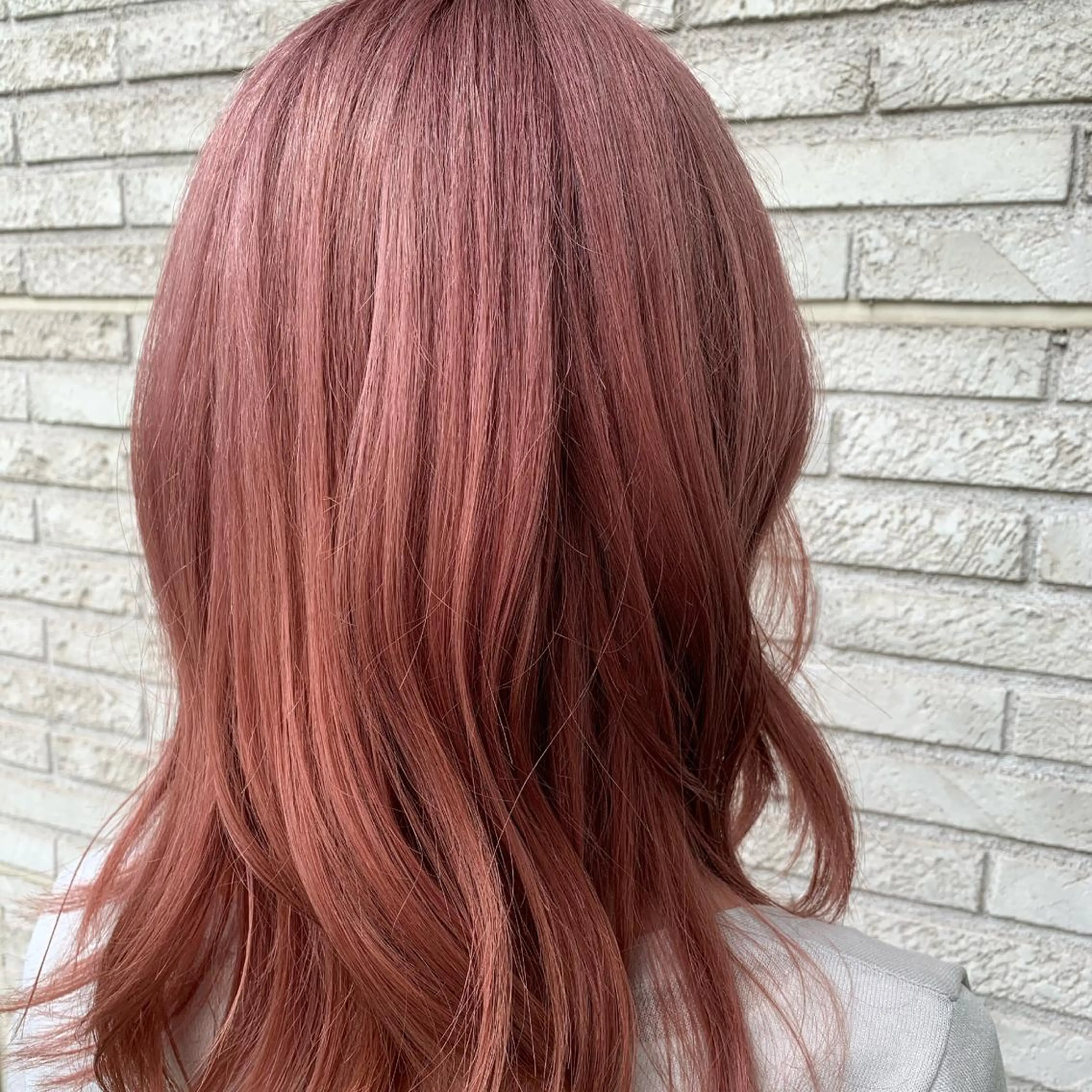 セミロング カラー デザインヘア 小林裕史のヘアスタイル