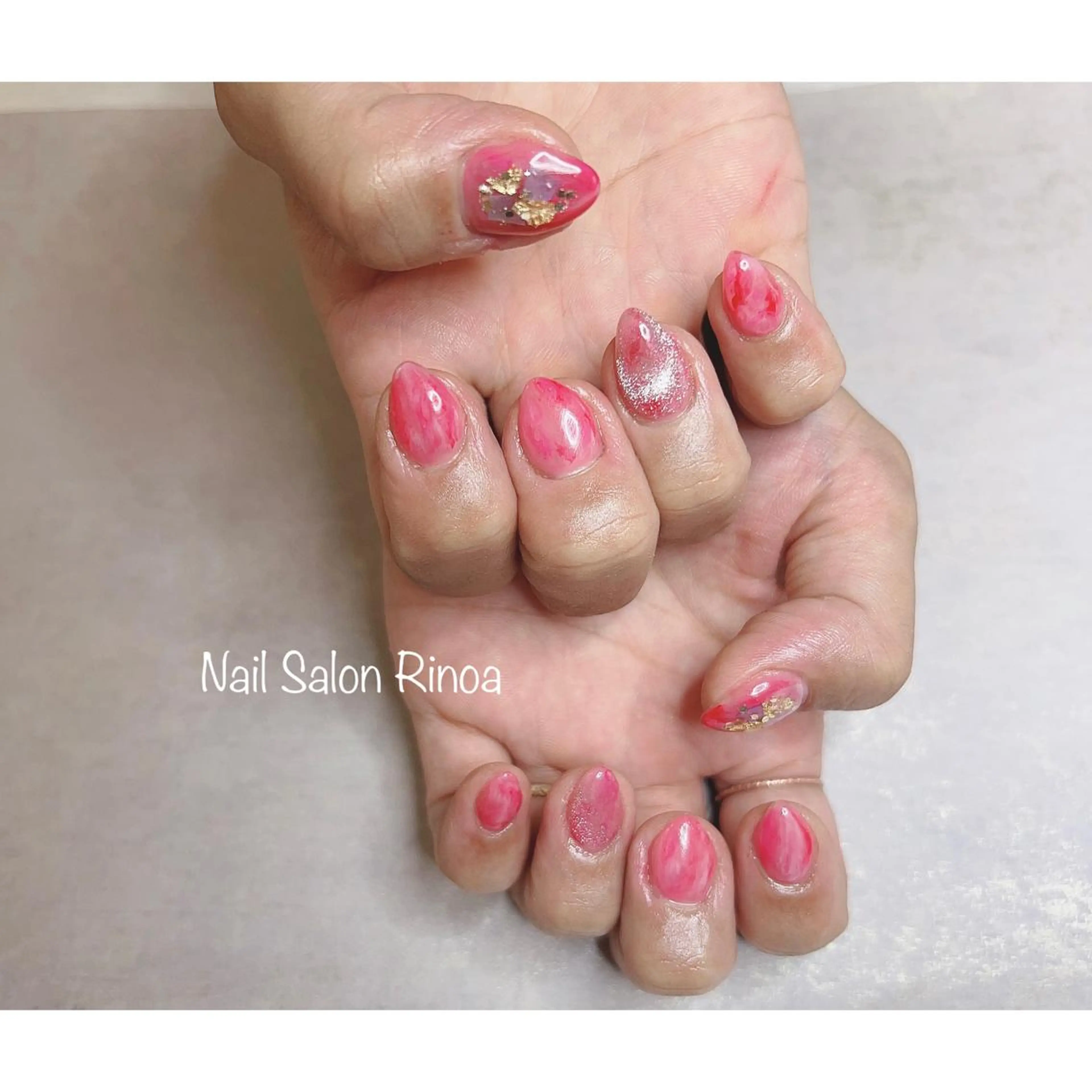 ネイル ハンドネイル フットネイル Nail Salon Rinoaのネイルデザイン