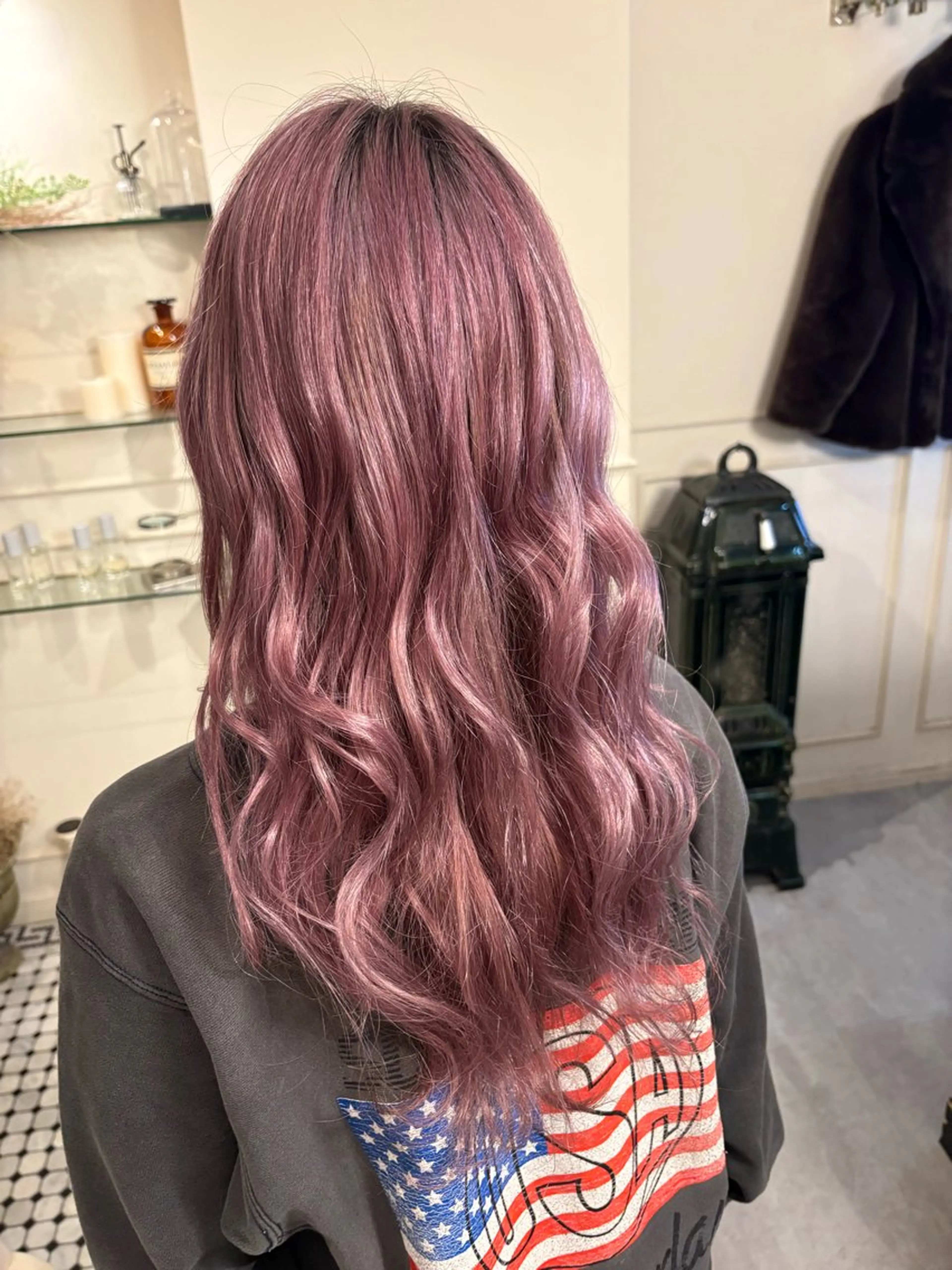 ロング キッズ ROVER所属・Konomura Neneのヘアスタイル