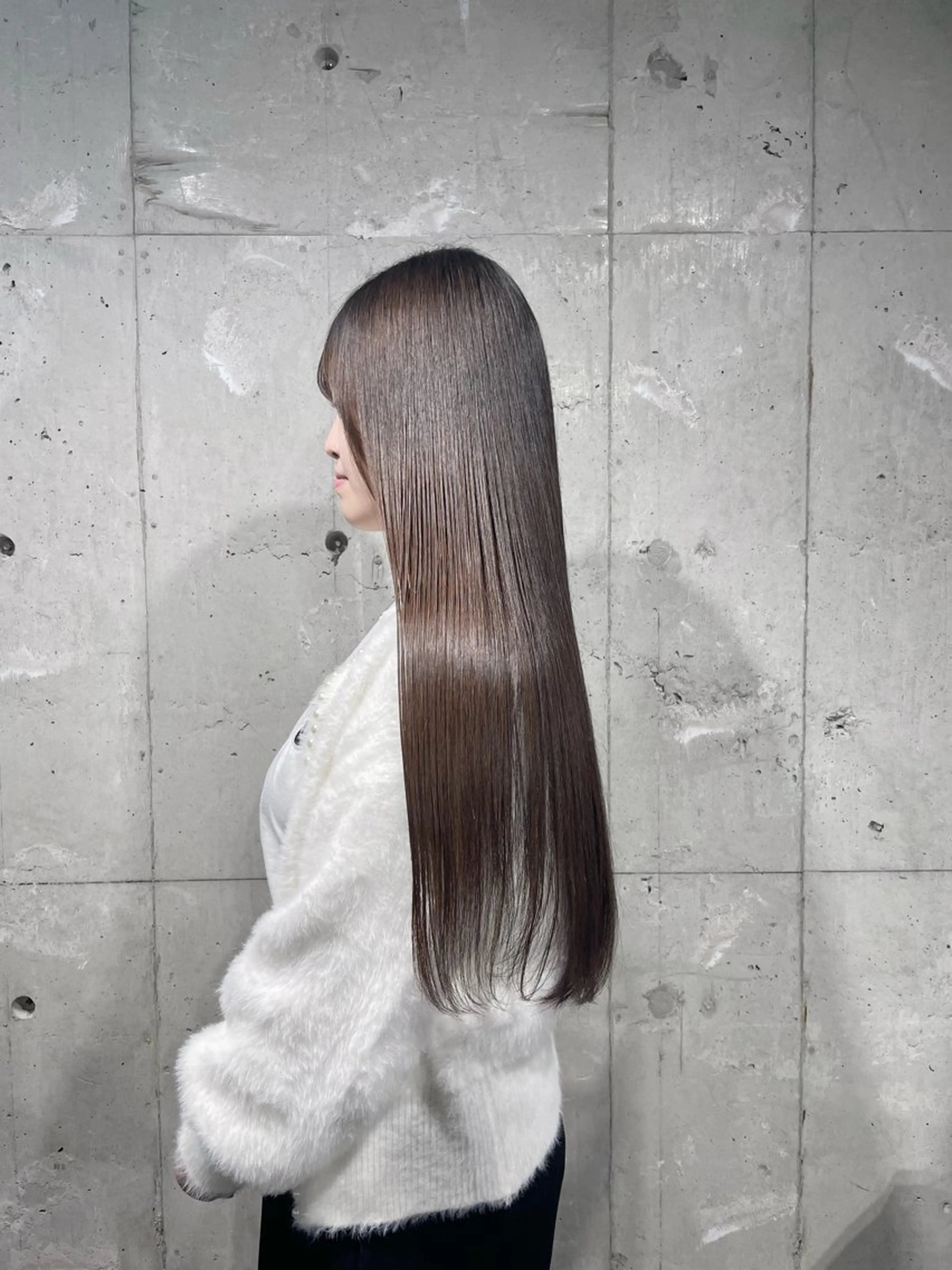 カット 縮毛矯正 🤍レイヤー/顔周り /hirari🤍のヘアスタイル