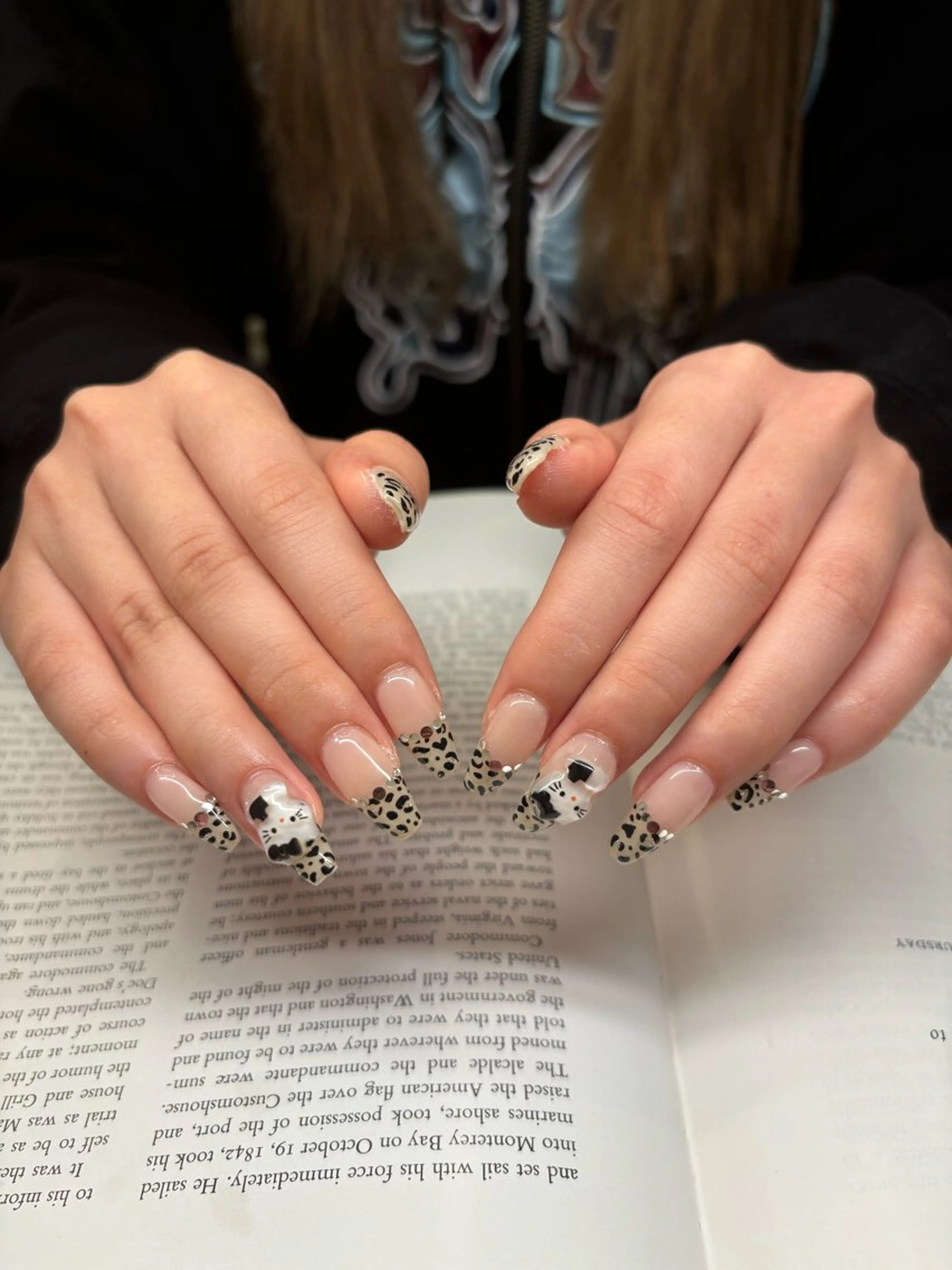 ネイル フレンチネイル ハンドネイル era Sahoのネイルデザイン