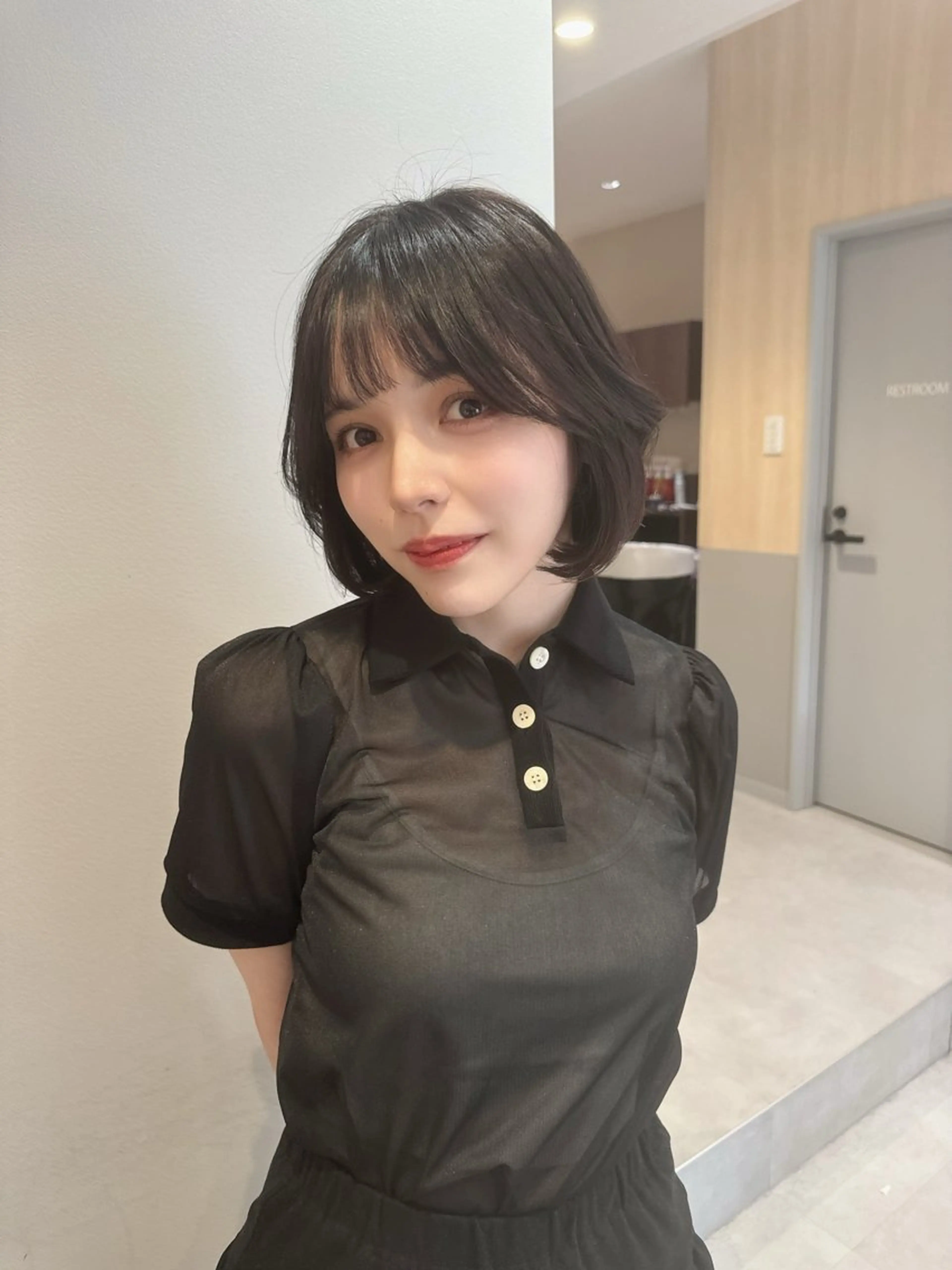 ミディアム カット トリートメント ヘアセット ✂️似合わせの魔術師 石田一樹✂️のヘアスタイル