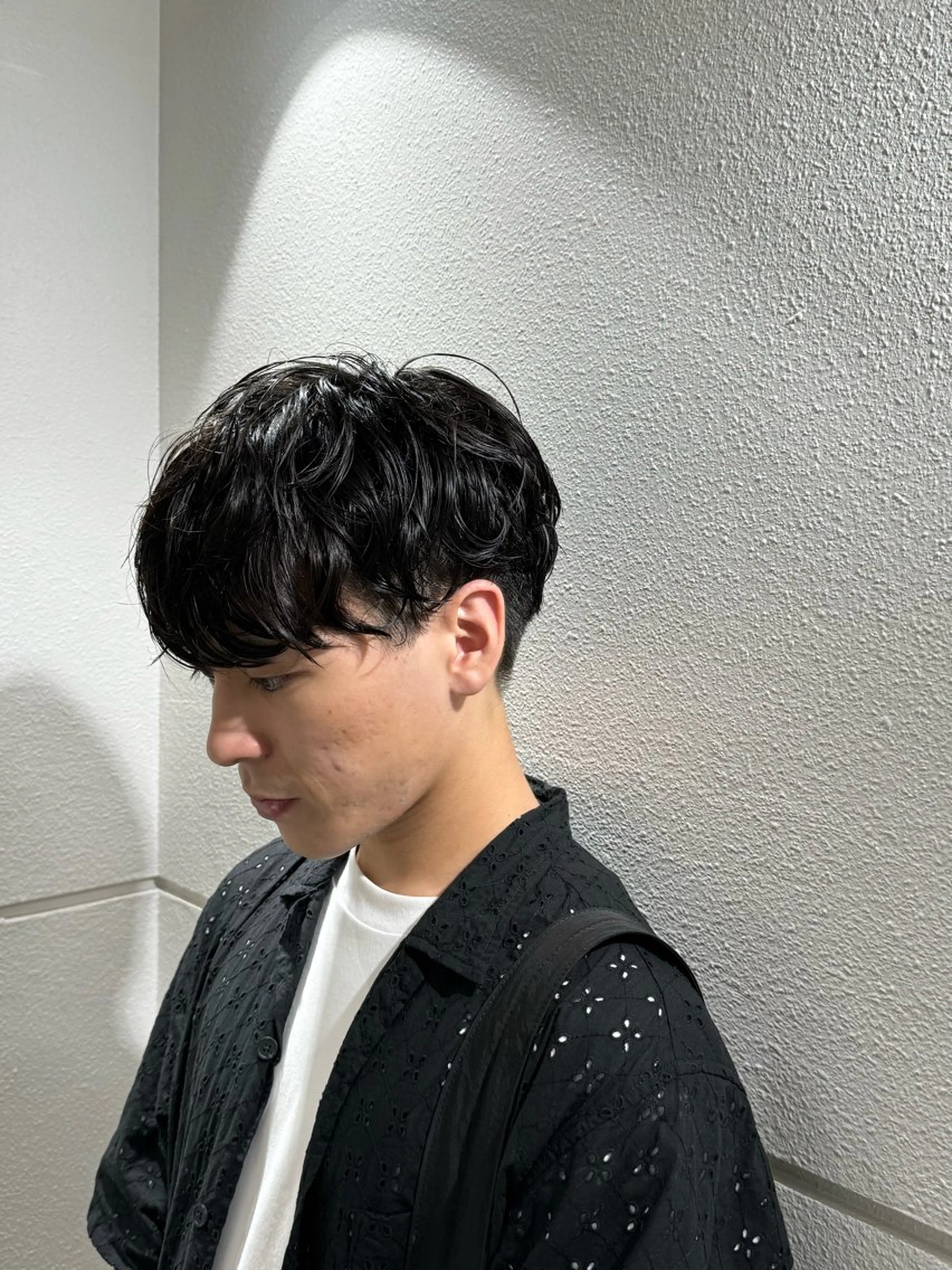 メンズ パーマ 🦋艶髪ハイトーン / Mio🦋のヘアスタイル