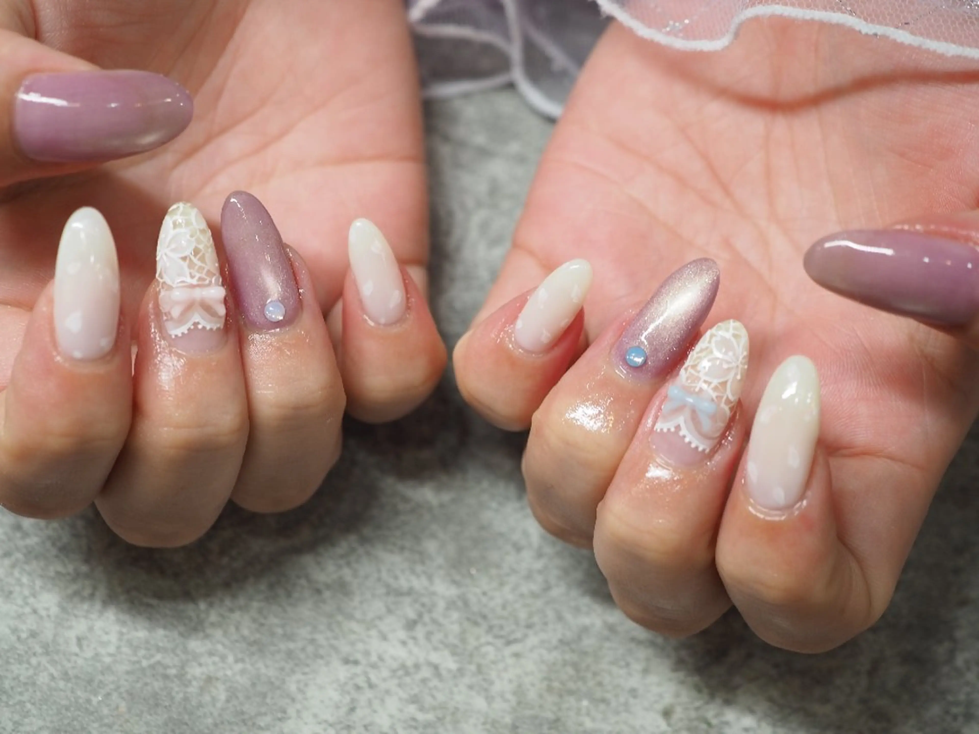 ネイル ハンドネイル glaNje 福光のネイルデザイン