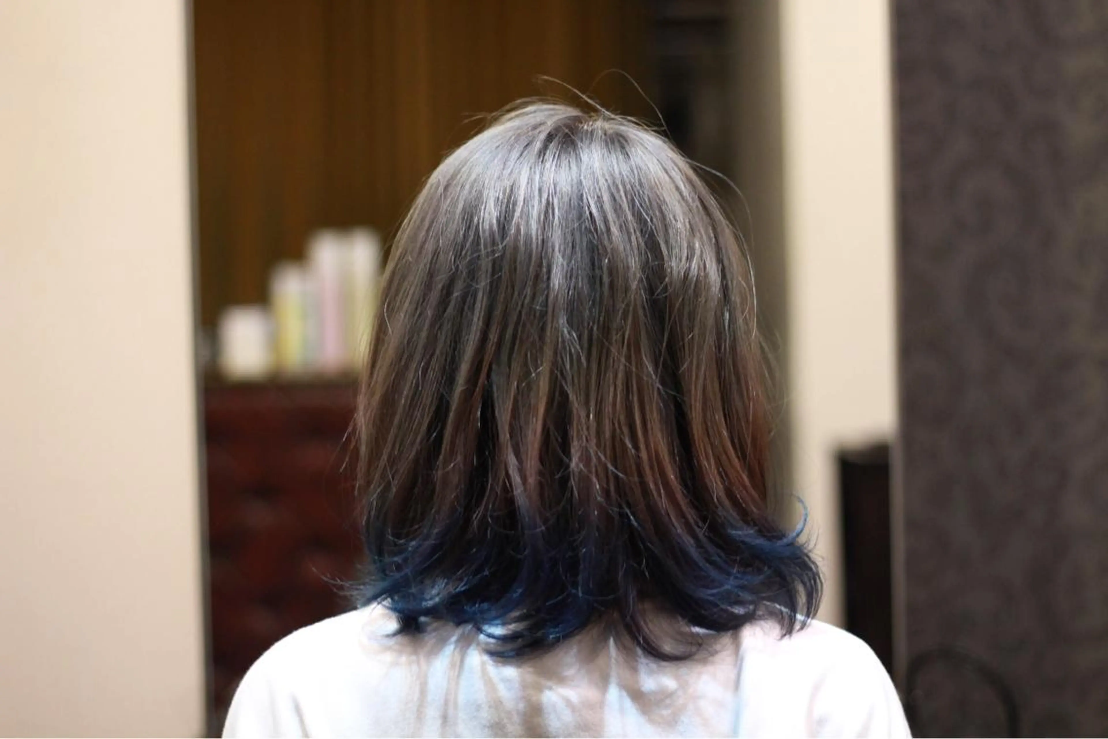 ミディアム カラー ブルーカラー ダブルカラー グラデーションカラー ピンクカラー 遠藤悠大/メンズ縮毛 /メンズカットのヘアスタイル