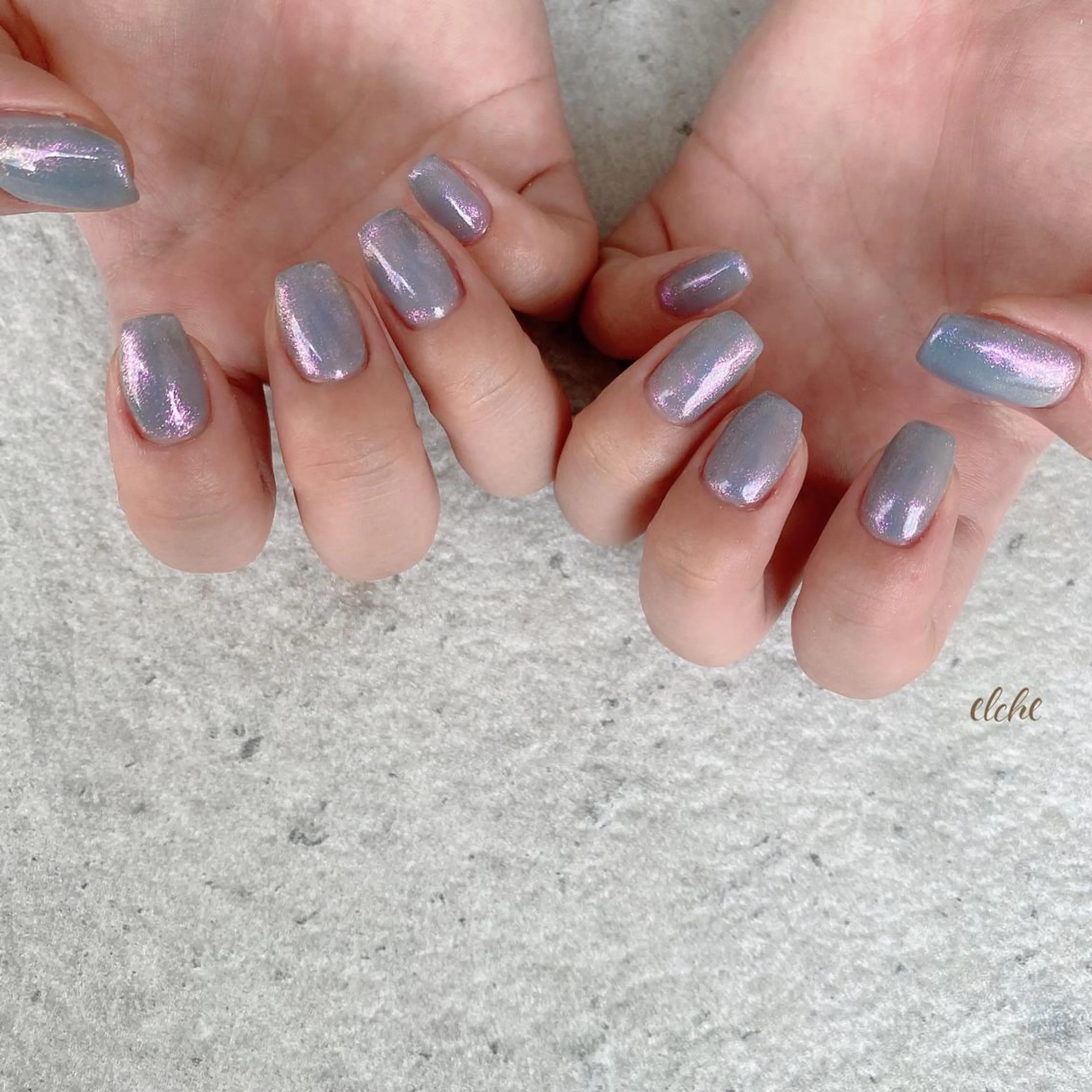 ネイル ラメ(グリッター) Rio 𓍼のネイルデザイン