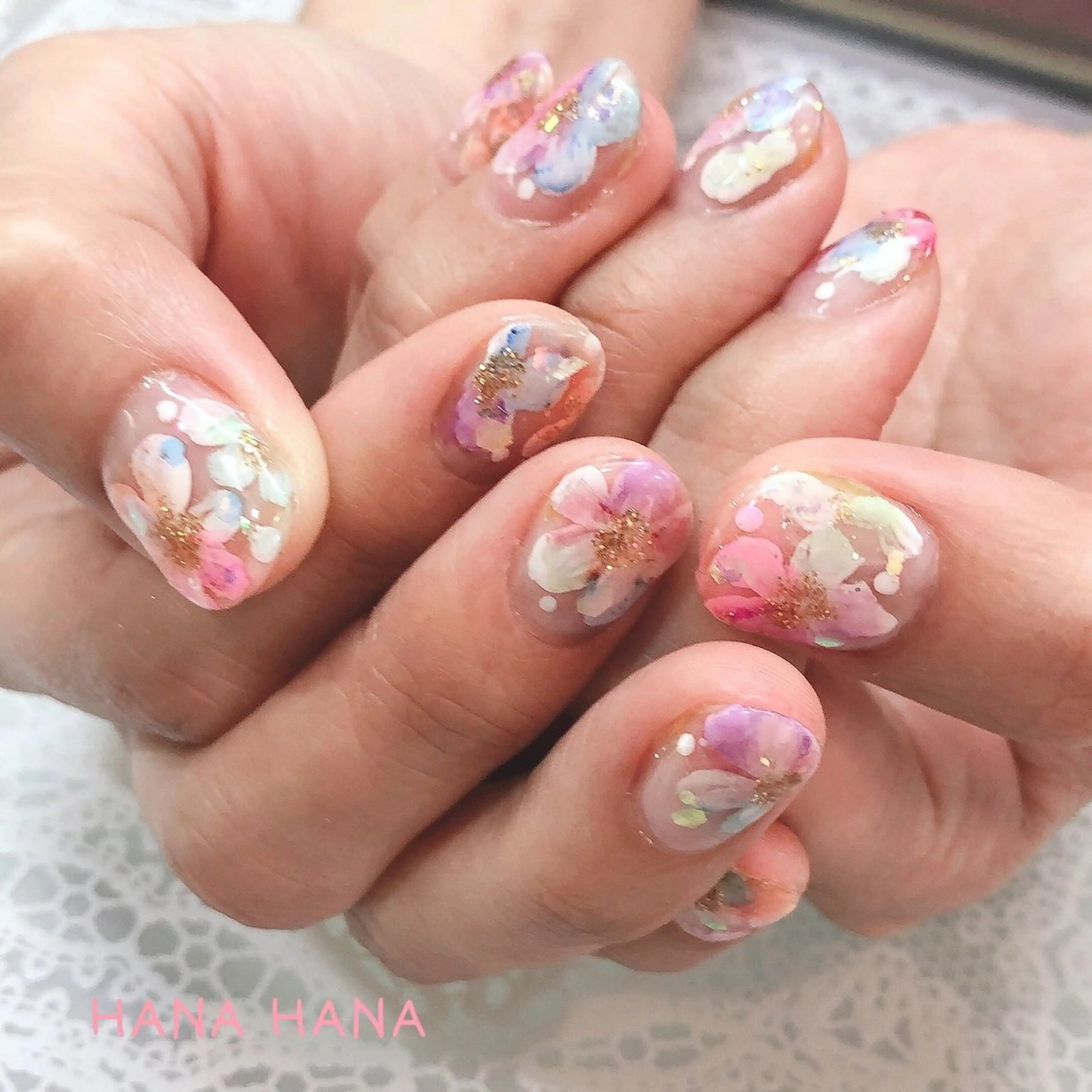 ネイル ジェルネイル HANAHANAのネイルデザイン