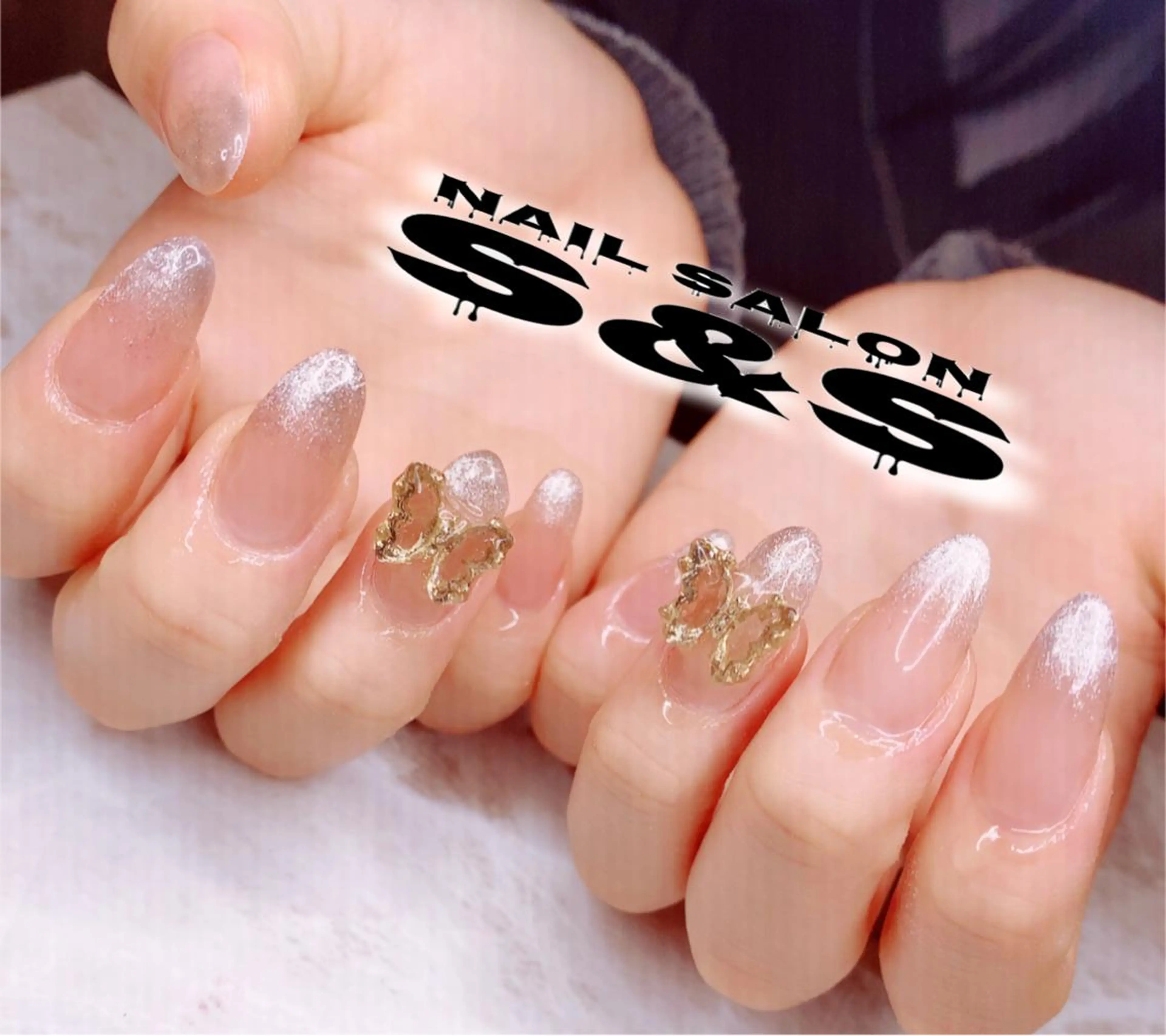 ネイル 長さ出し メンズネイル 持ち込み スカルプネイル S&S 村田小百合のネイルデザイン