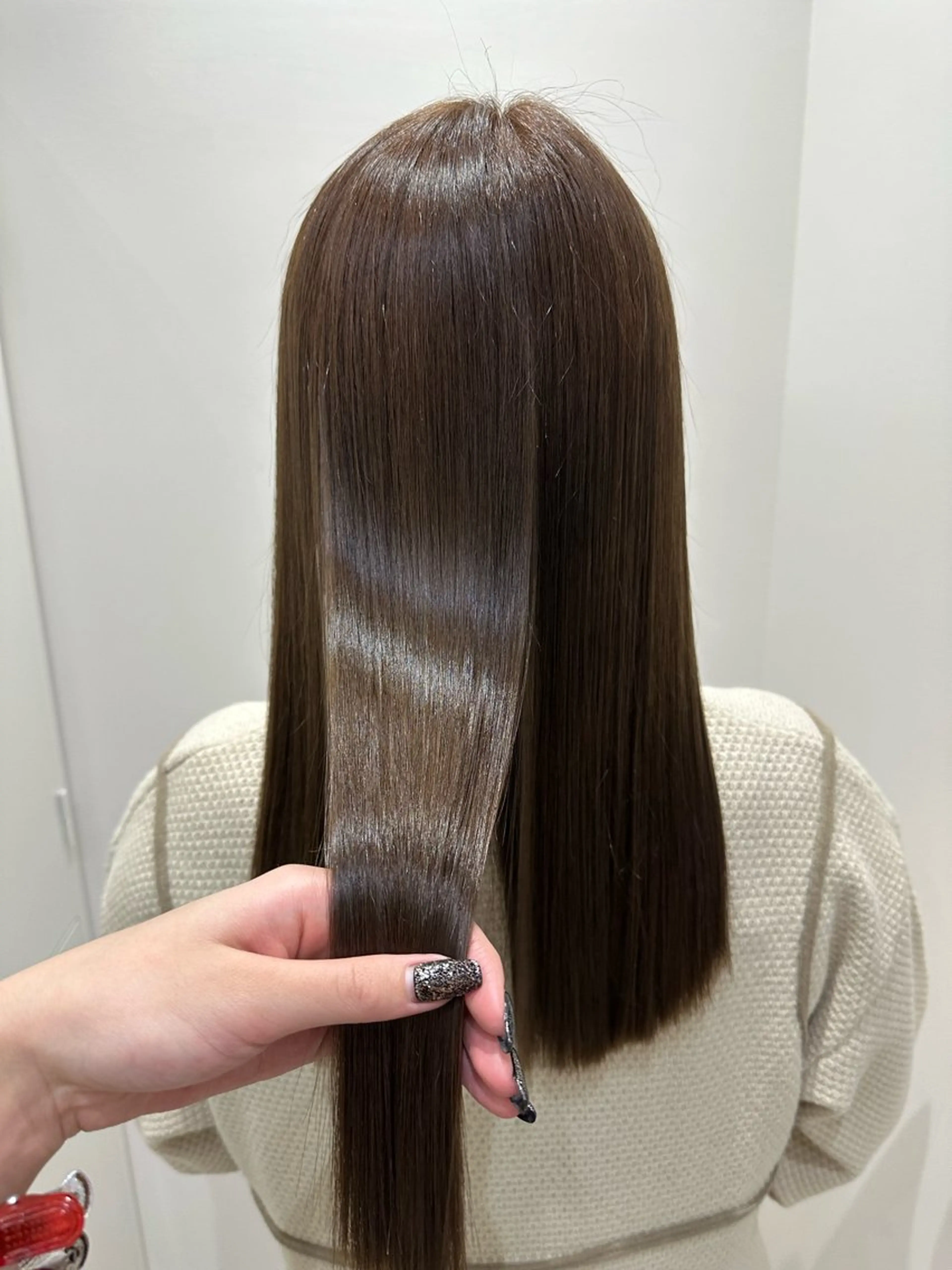 ミディアム カラー 🍓韓国ヘア レイヤ ーカット🍓笠原 葵のヘアスタイル