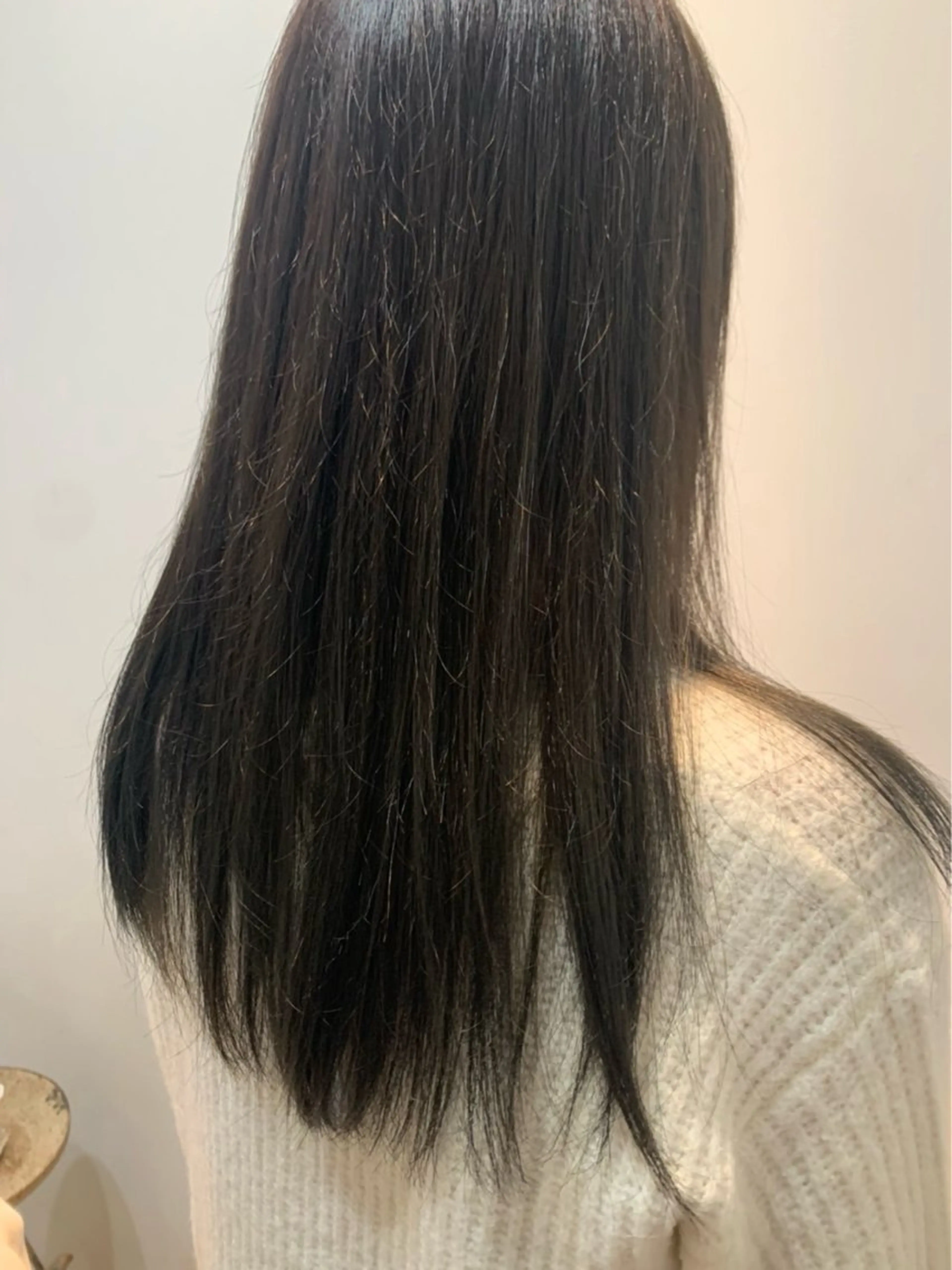 ロング 木津奈保子💚 ✨艶髪のヘアスタイル