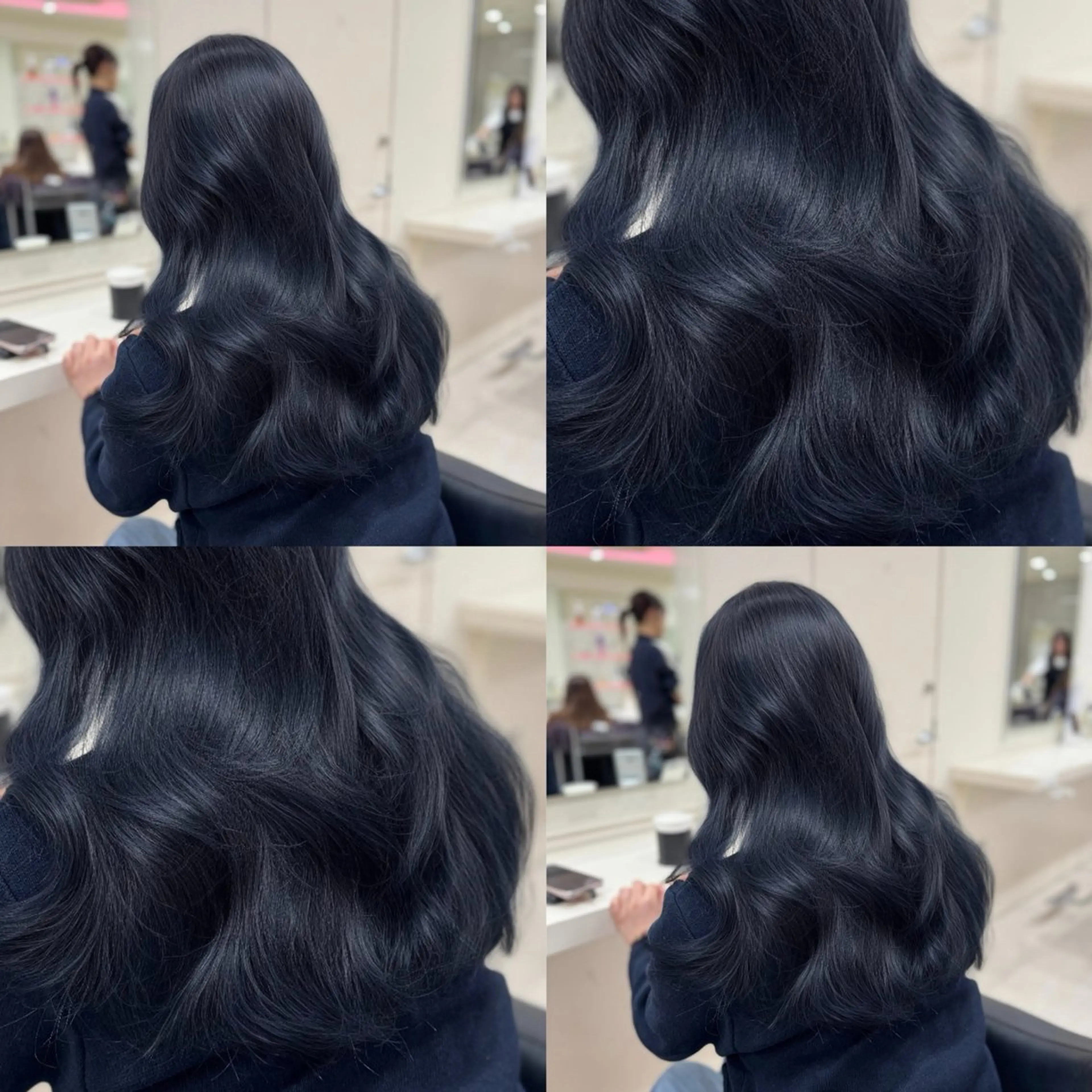 ロング 髪質改善 韓国風ヘア レイヤーカット 似合わせカット カット ヘアカラー トリートメント 韓国ヘア×髪質改善 齋藤晴のヘアスタイル