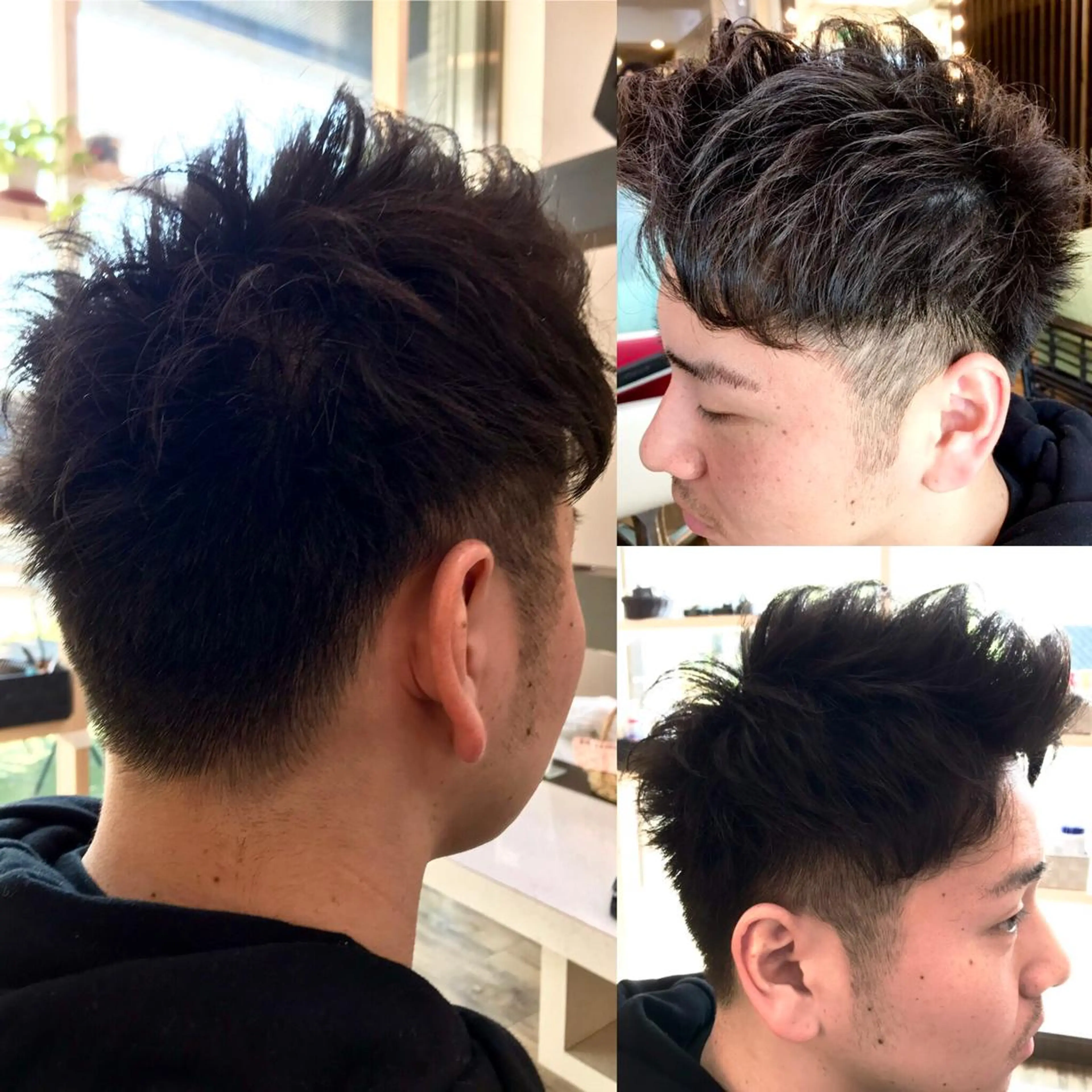 ショート メンズ モヒカン カット 赤羽、髪質改善サロン 吉野リョウスケのヘアスタイル