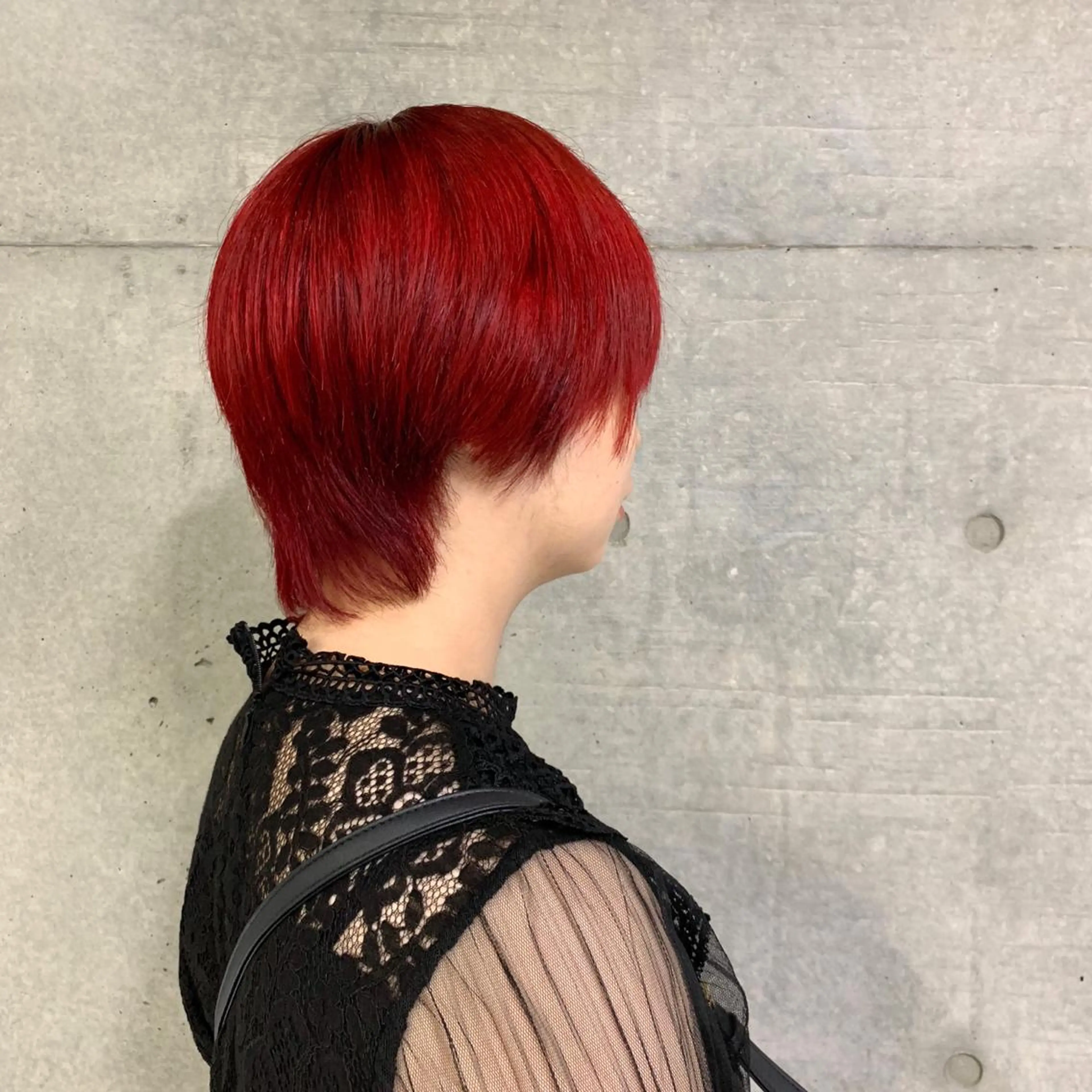 セミロング カラー ブリーチ ケアブリーチ ダブルカラー グラデーションカラー インナーカラー ヘアカラー トリートメント THE./ブリーチ 透感カラー/髪質改善のヘアスタイル