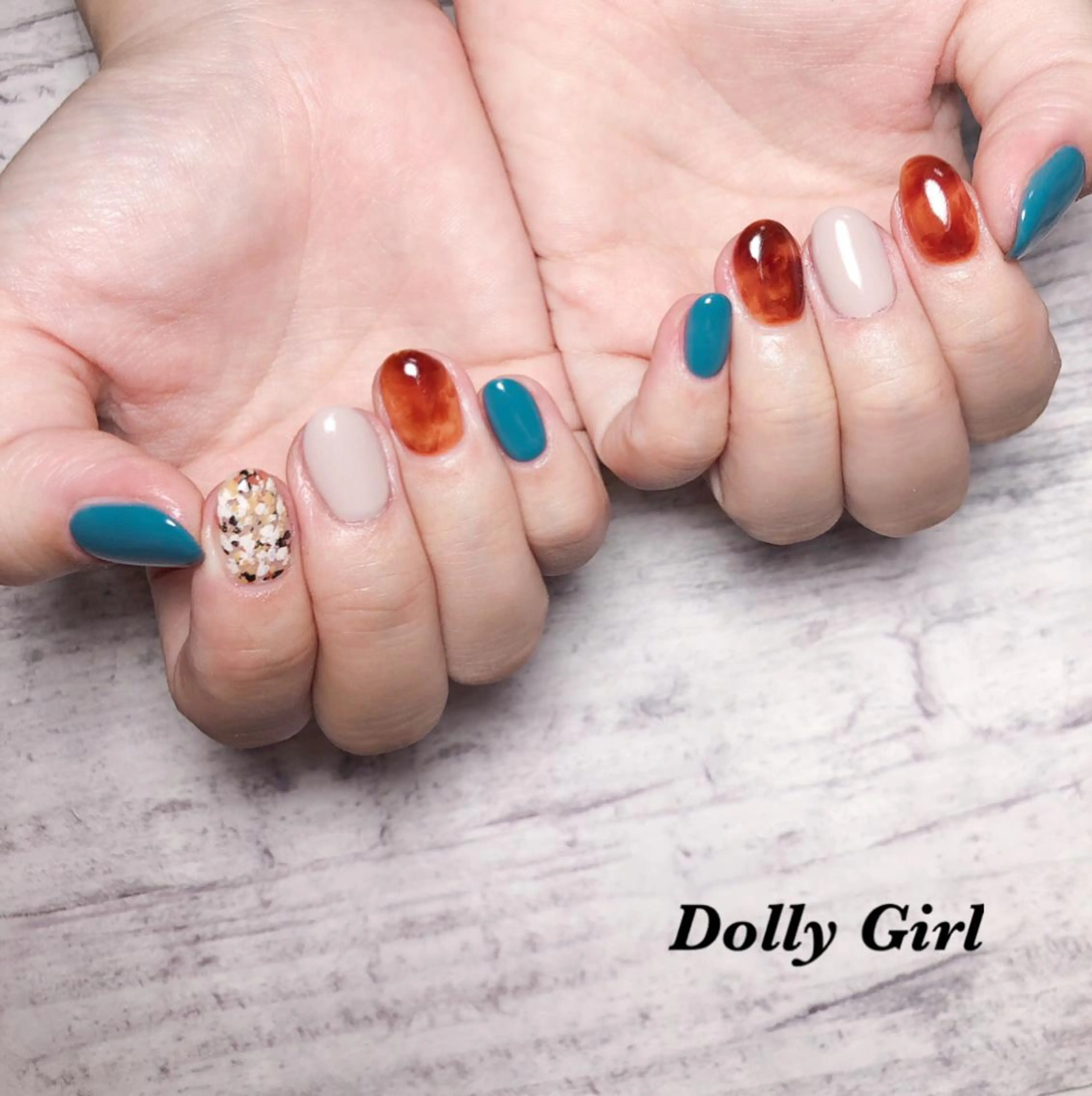 ネイル 個室ネイルサロンDolly  Girl〜ドーリーガール〜所属・DollyGirl KYOKOのネイルデザイン