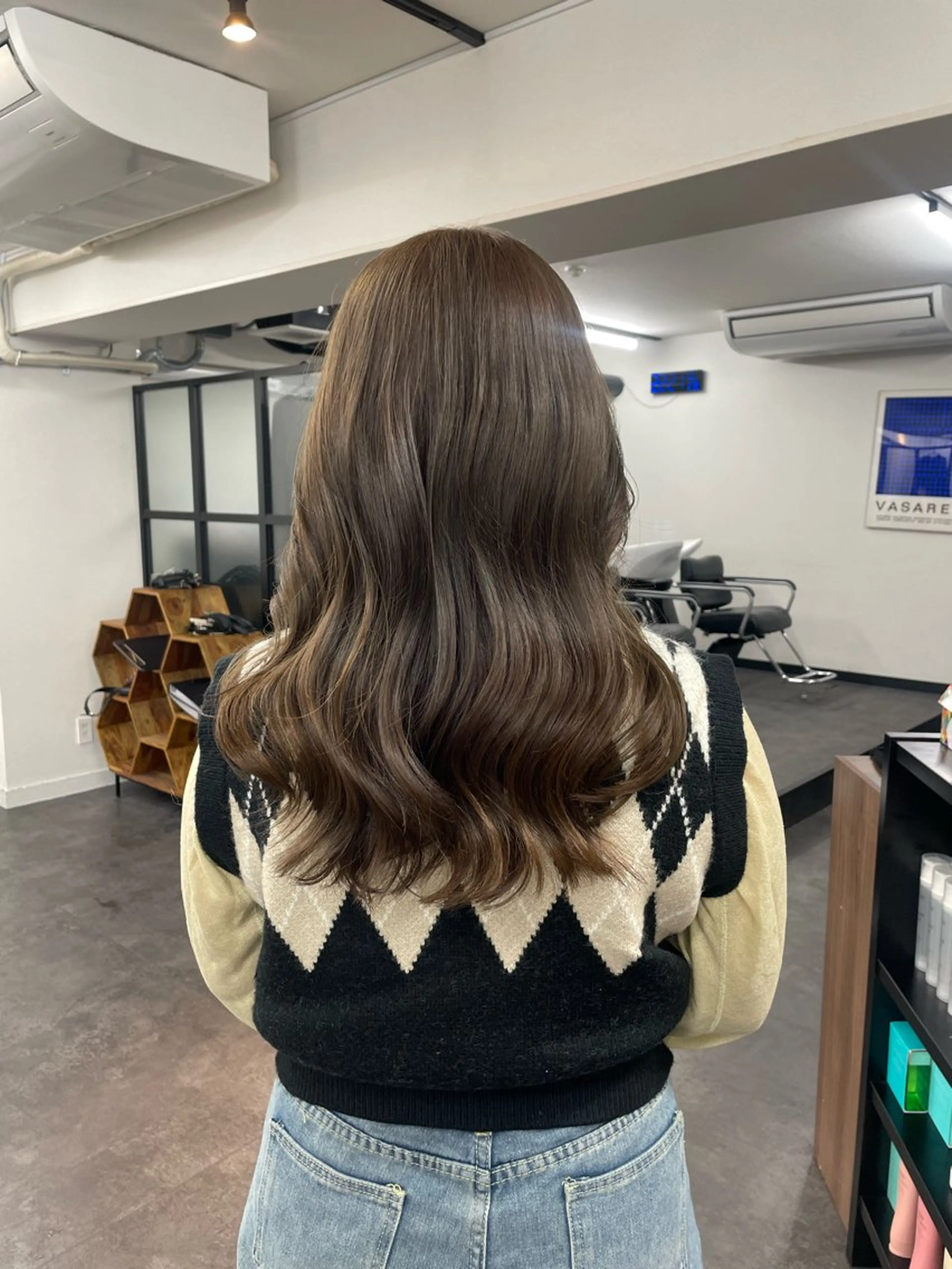 ロング ヘアカラー 透明感🍨レイヤー ヘアセット/miyuのヘアスタイル