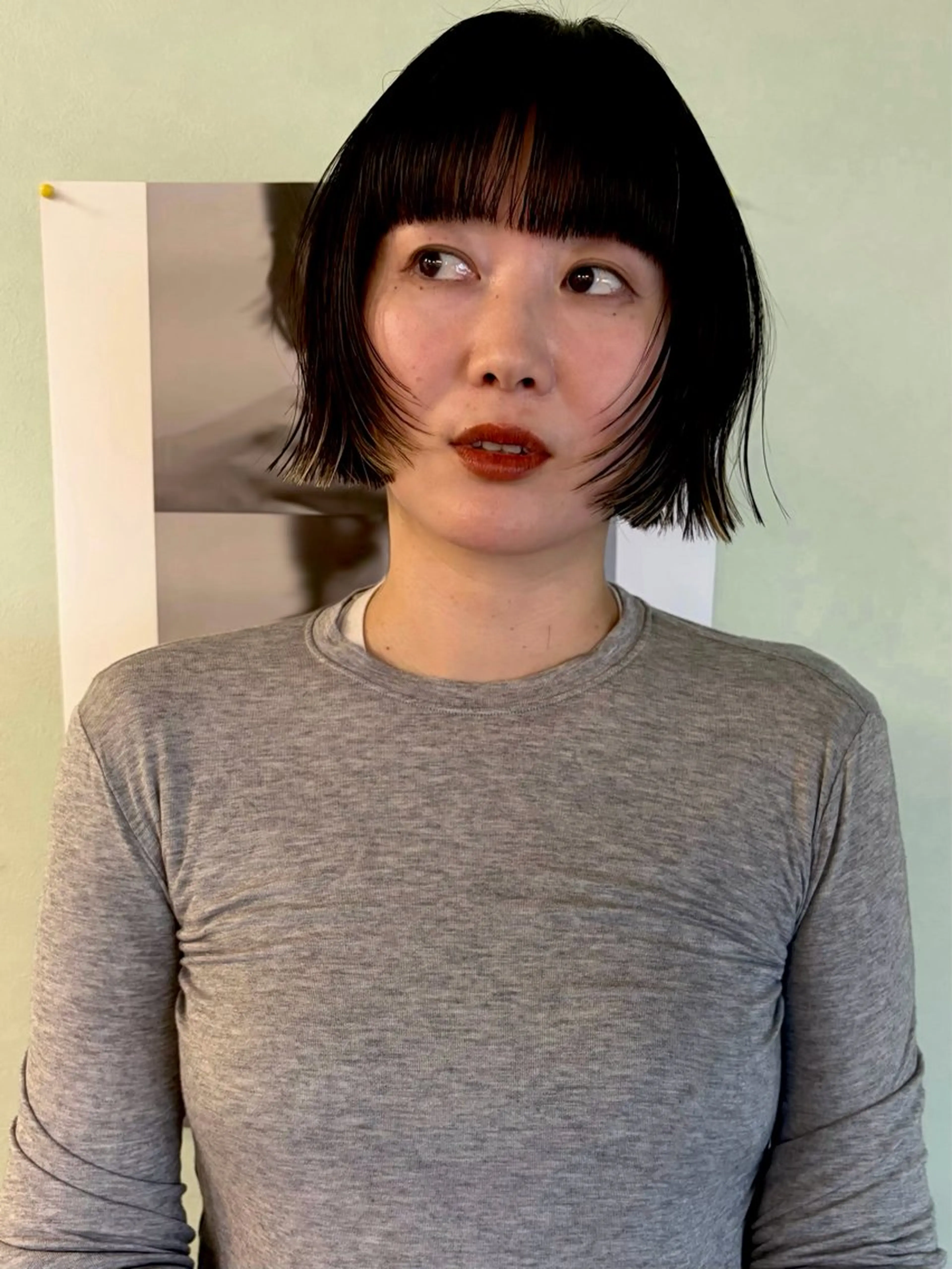 ショート MIKU 倉敷／デザインカットのヘアスタイル