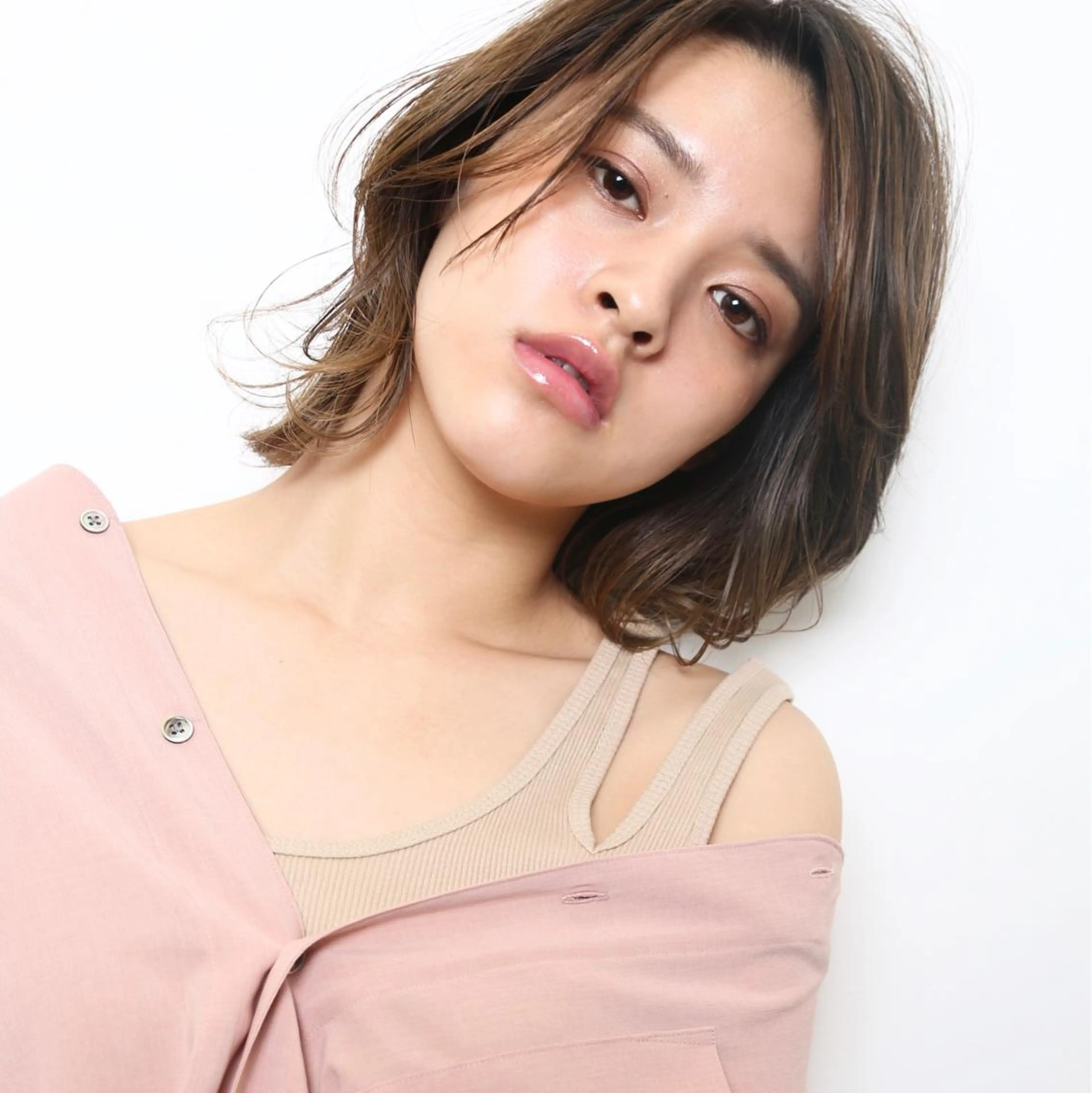 カット＋透明感カラー＋資生堂サブリミックTRの写真