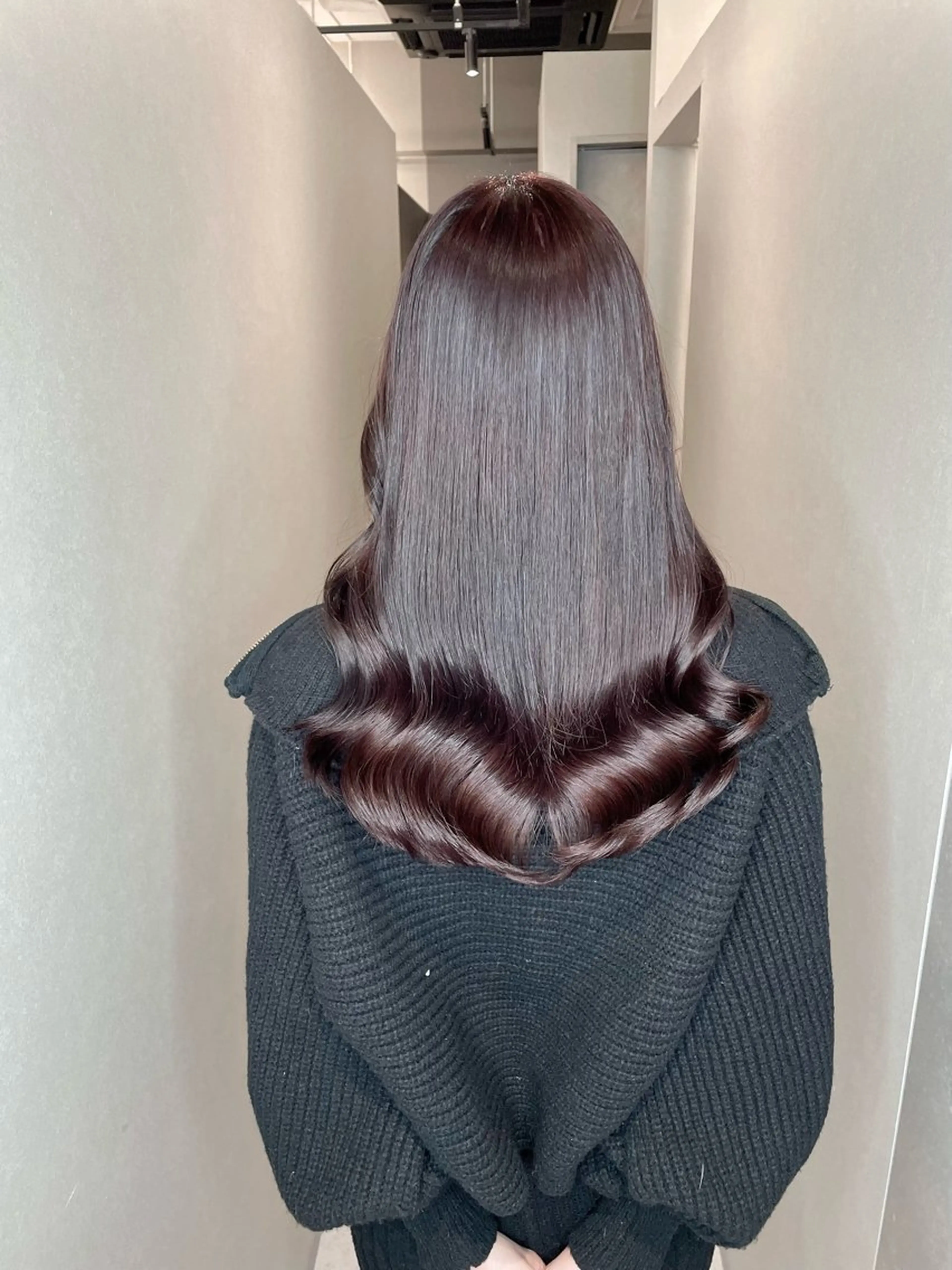 ミディアム カラー 透明感カラー 髪質改善 ヘアカラー トリートメント BOOTH share saron所属・今井 勝也のヘアスタイル