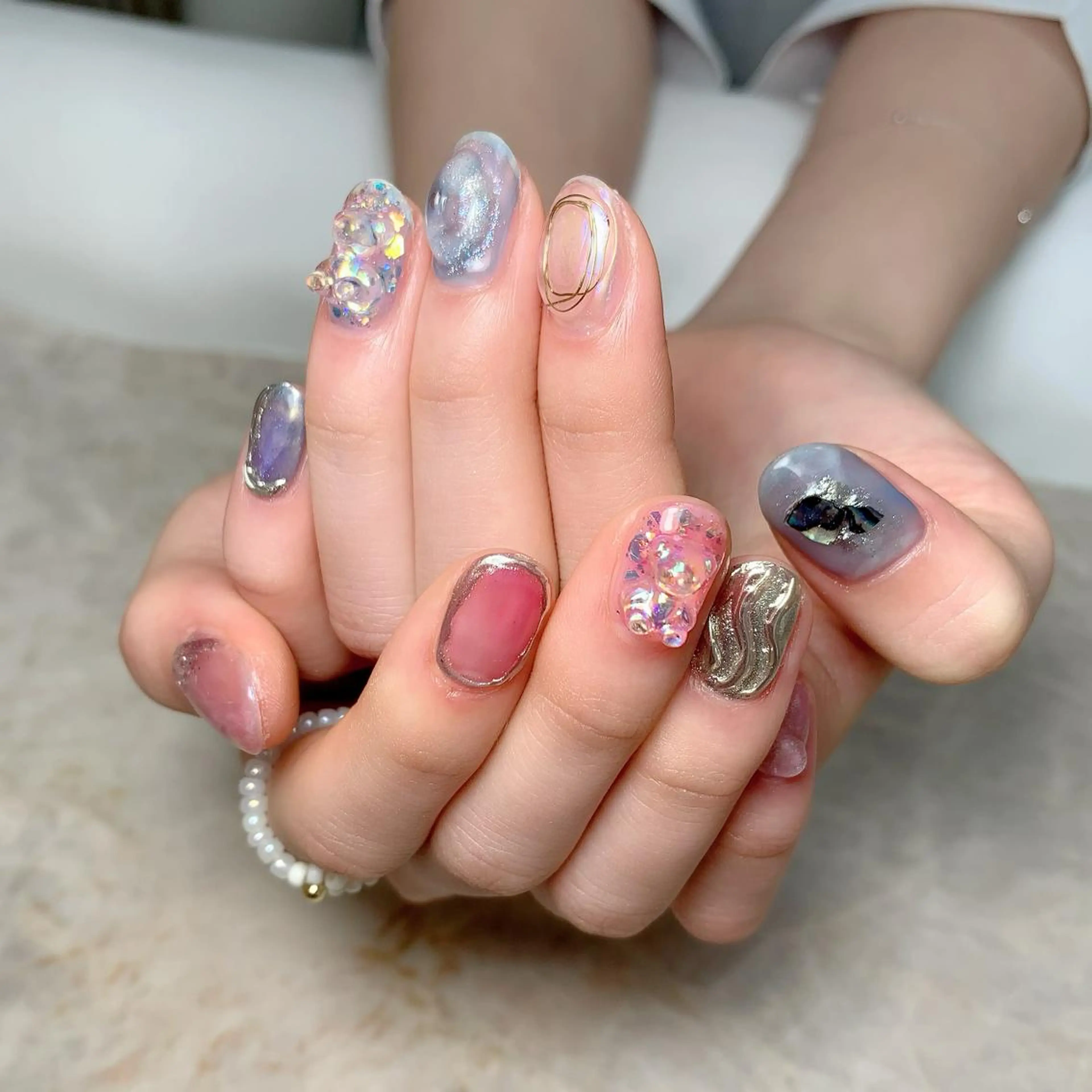 ネイル アートネイル Mellow所属・Mellow Nailのネイルデザイン