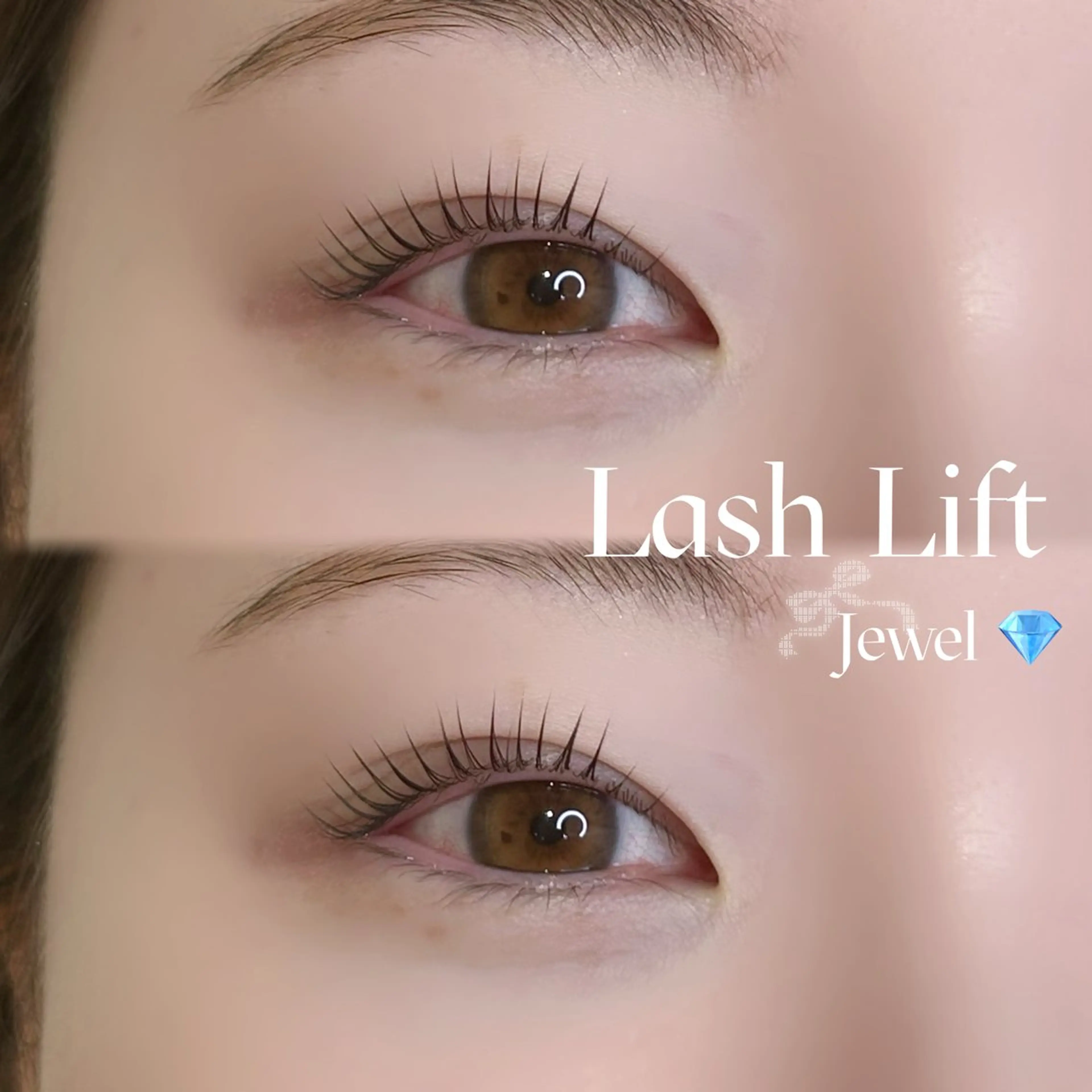 マツエク・マツパ パリジェンヌラッシュリフト まつげパーマ 一重×まつ毛パーマ マツパ mila. mahina 天神のマツエク・マツパデザイン