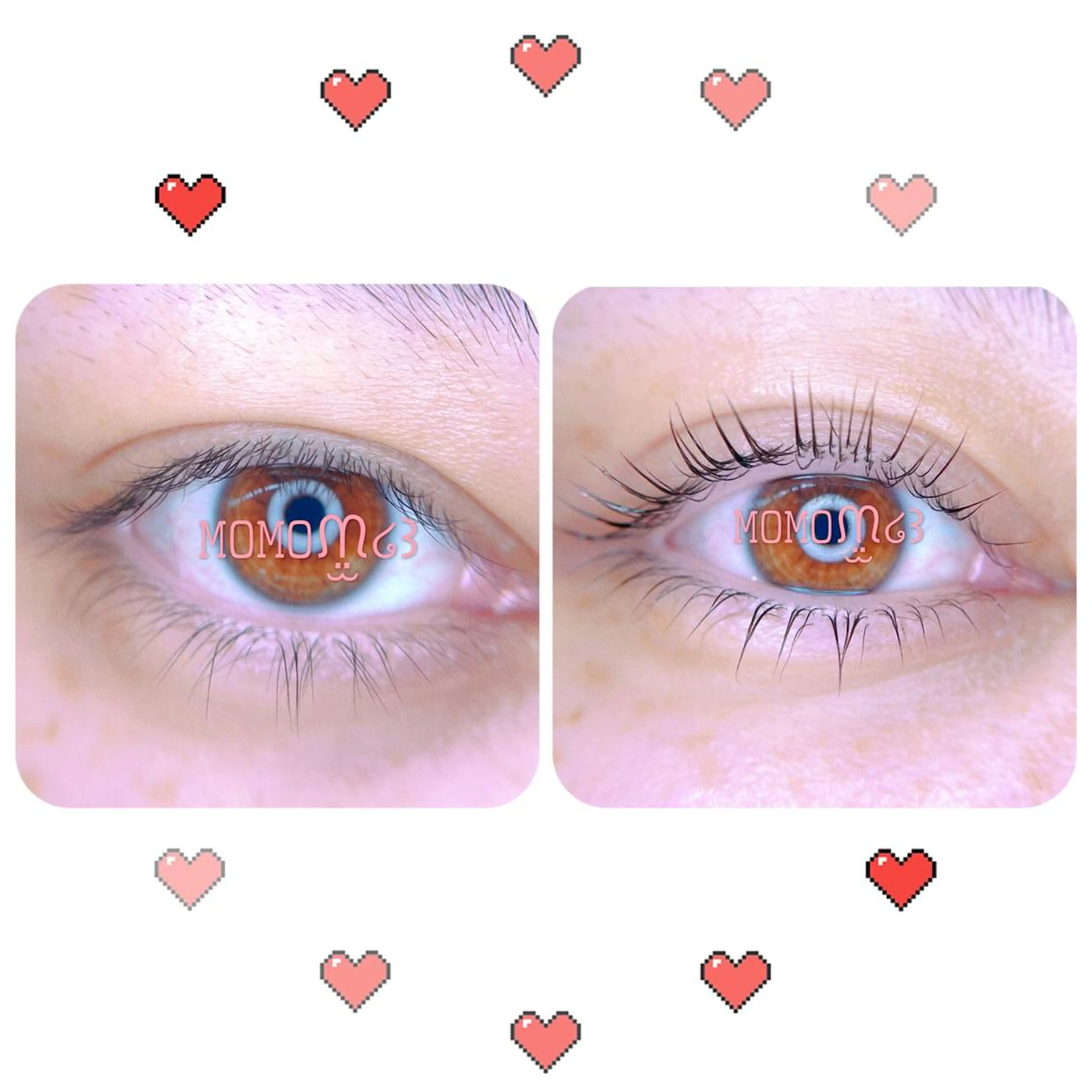 マツエク・マツパ フラットラッシュ ナチュラル パリジェンヌラッシュリフト 下まつげエクステ 一重×まつ毛パーマ モテデザインのプロ モモ🍑のマツエク・マツパデザイン