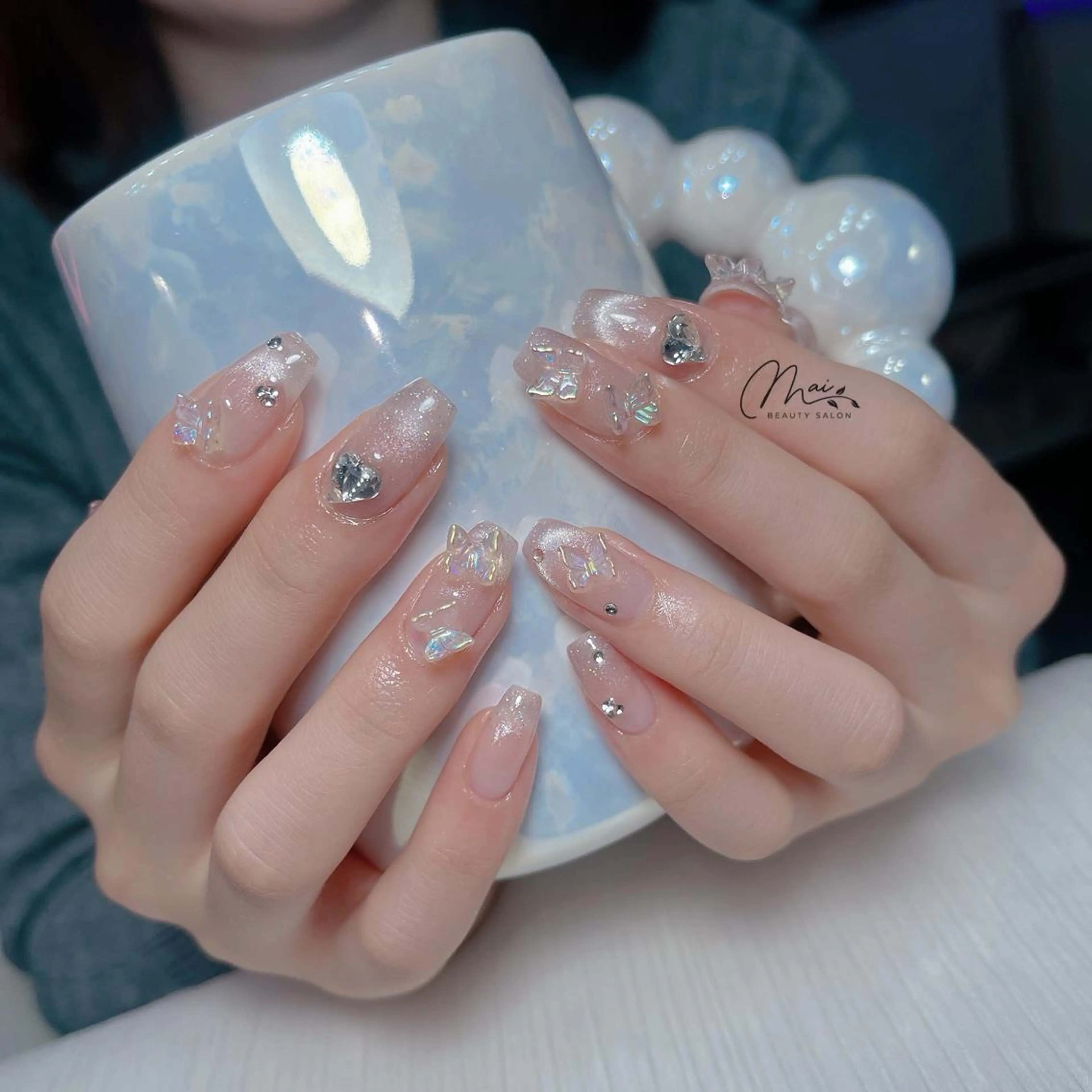 ネイル チークネイル フラッシュネイル フットネイル ジェルネイル マグネットネイル MaiBeauty dodoのネイルデザイン