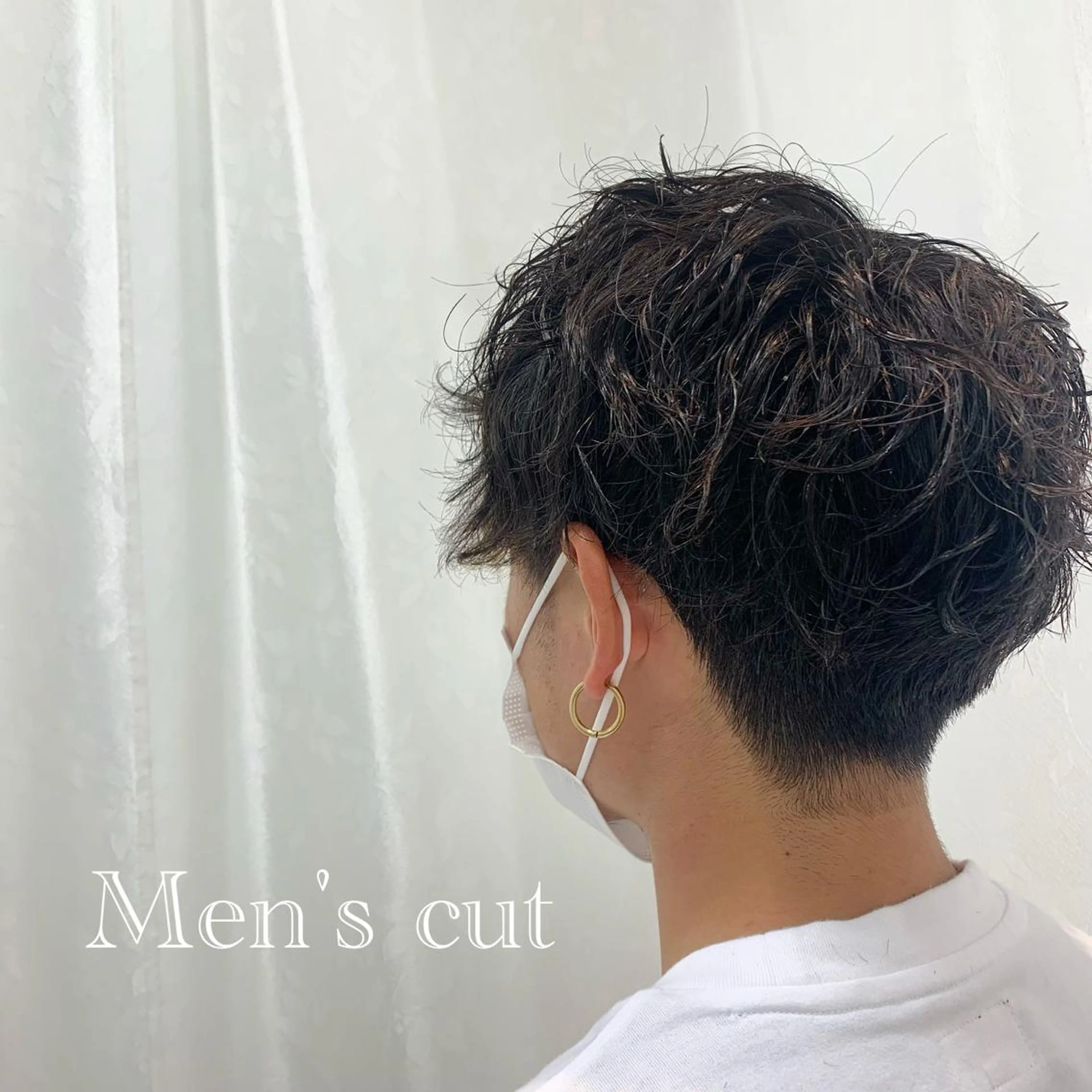 🌻男性様限定🌻カット＋パーマ＋眉カット＋炭酸ソーダスパの写真