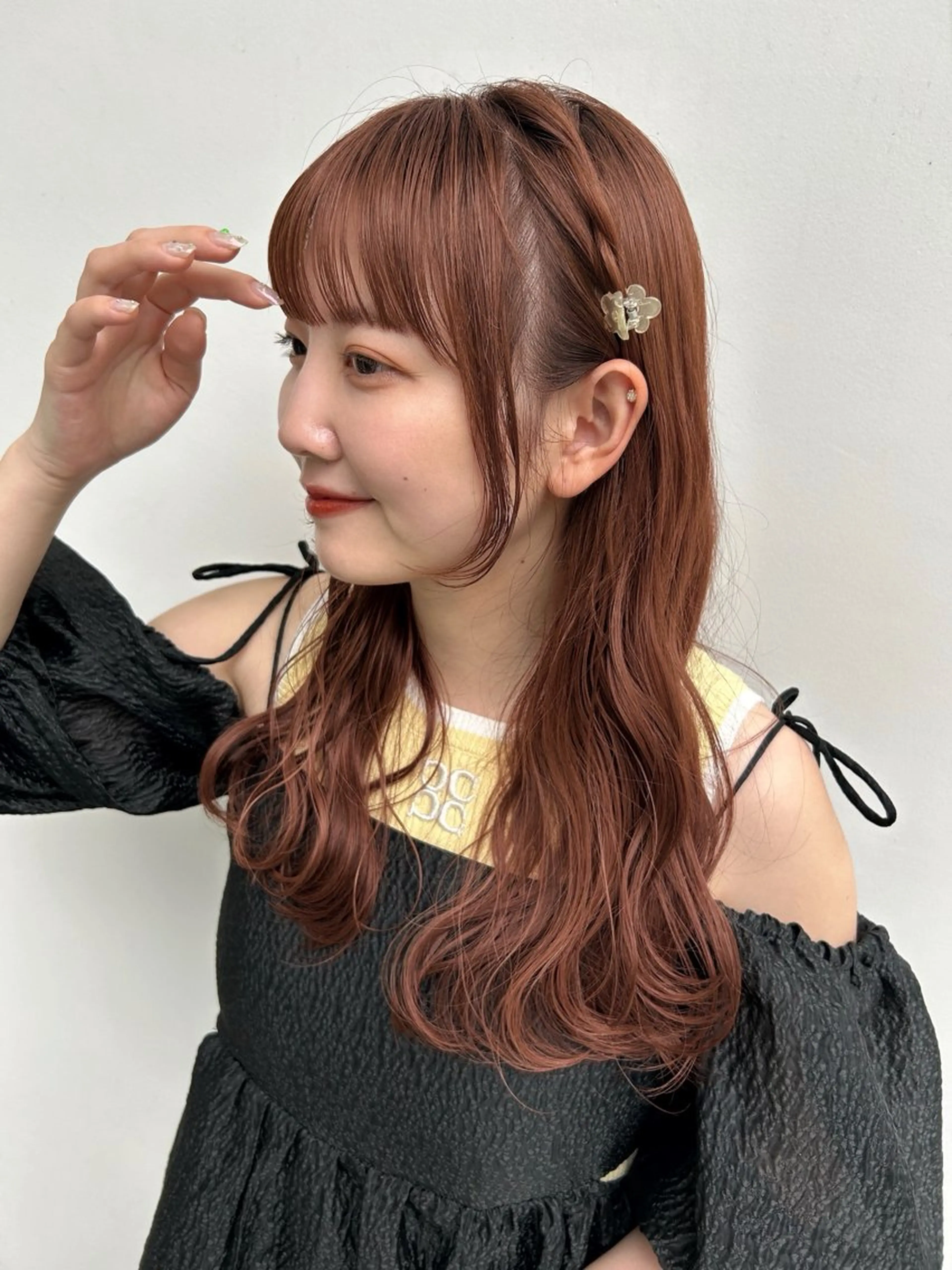 ロング ヘアカラー トリートメント ヘッドスパ ヘアセット 🌸透明感/レイヤー / 栗林 彩🌸のヘアスタイル