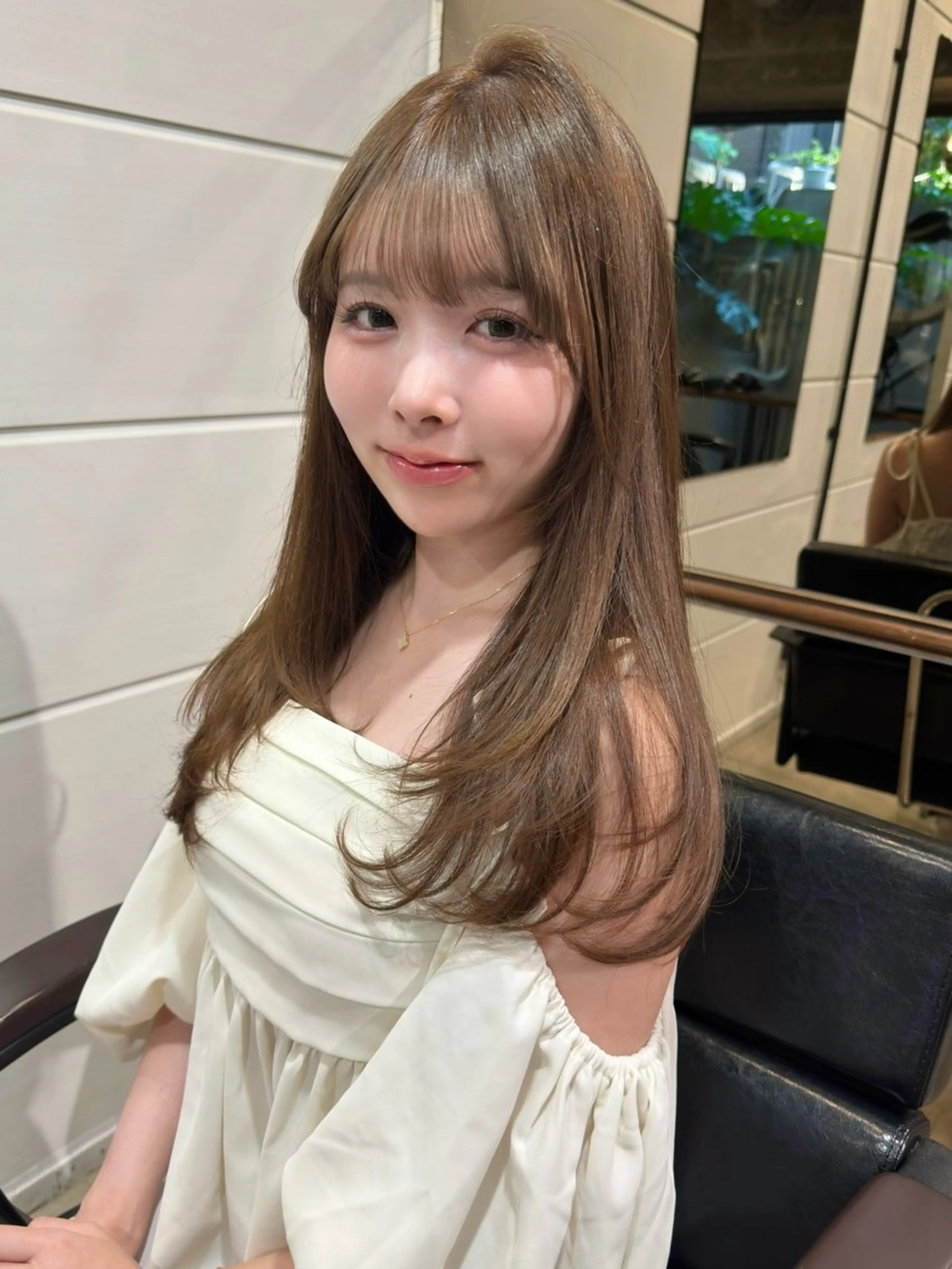 【平日限定】カット+ケアカラー+超音波クイックTRの写真