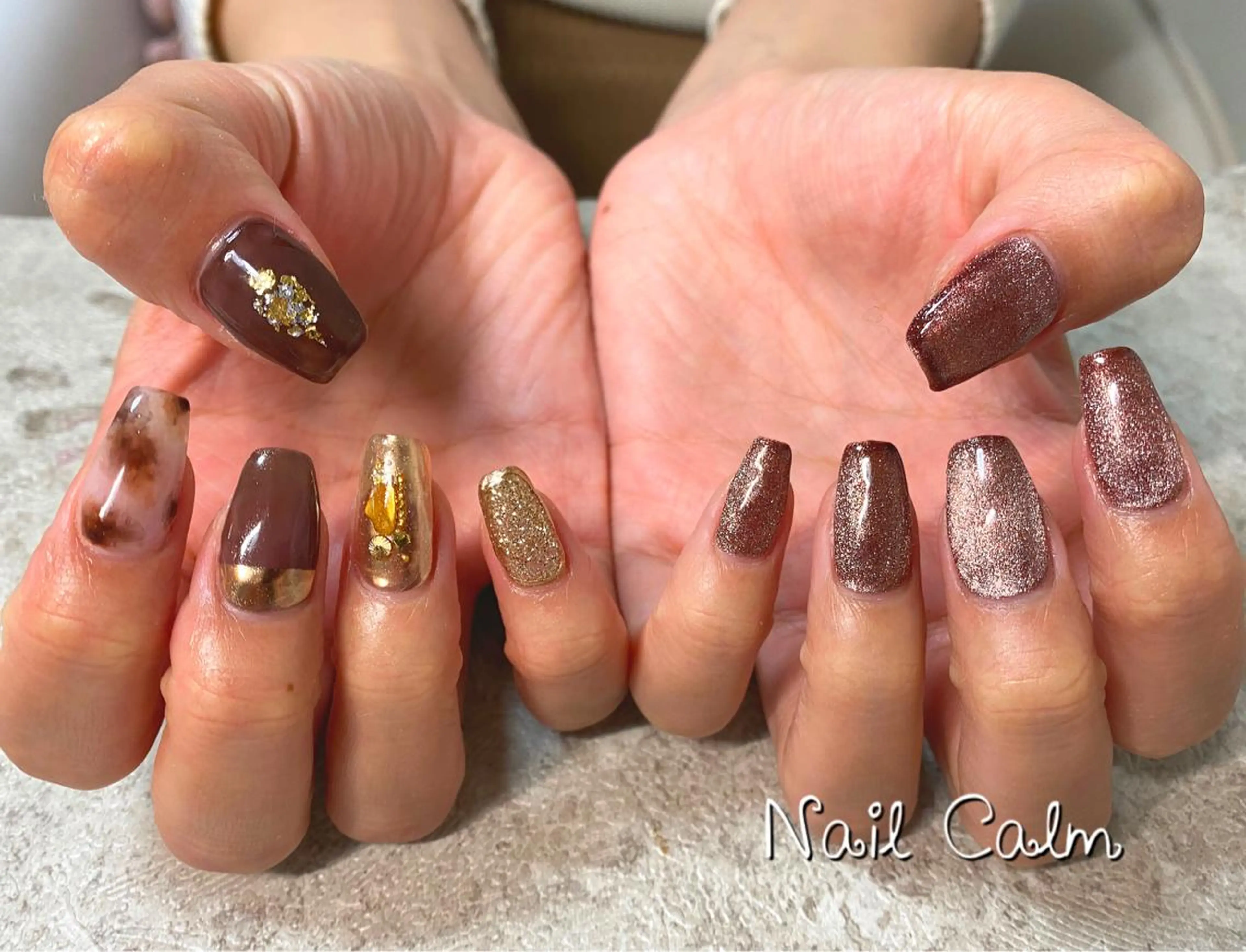 ネイル ハンドネイル Nail Calm所属・プライベートサロン Calmのネイルデザイン
