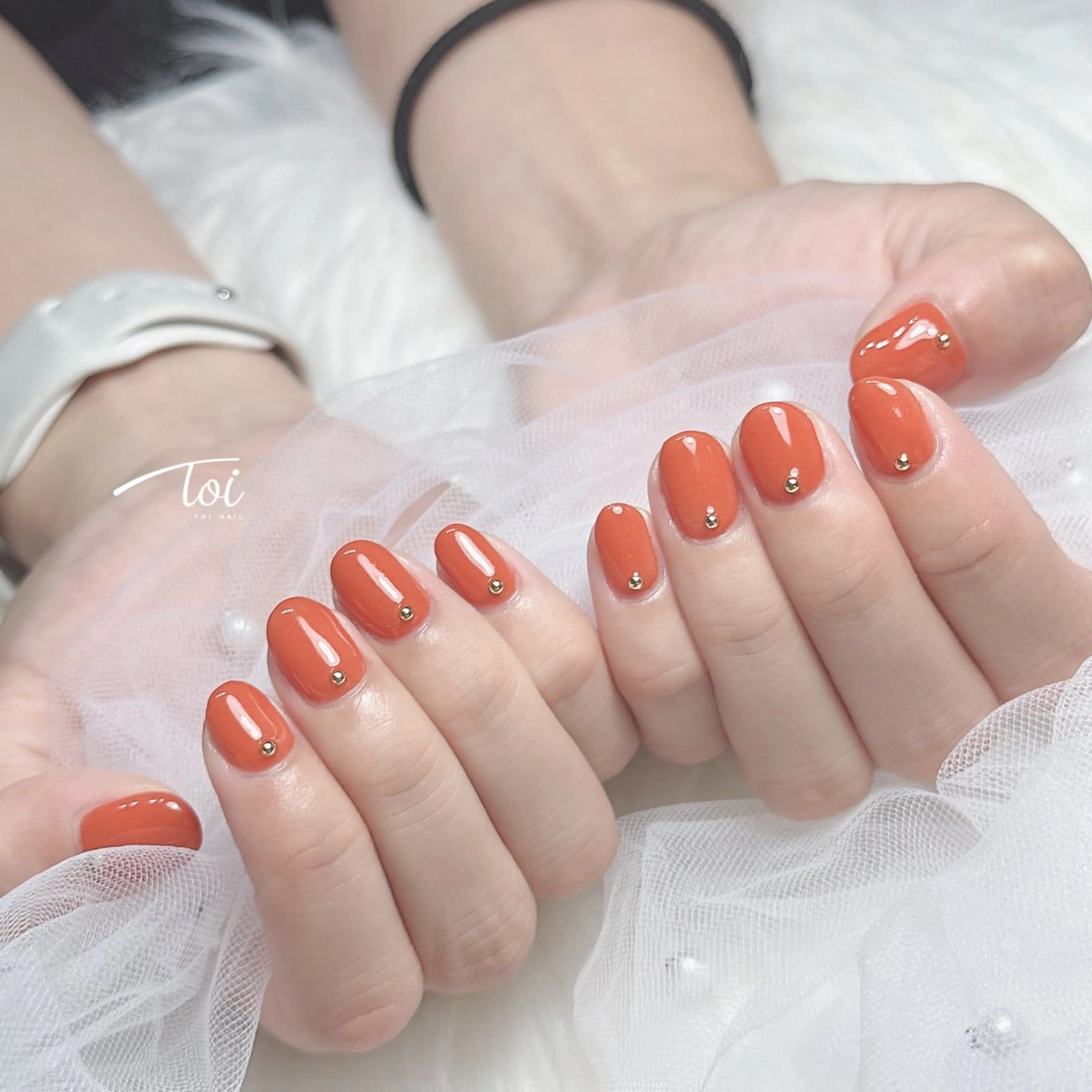 ネイル ストーンネイル ハンドネイル toi nail所属・toi nailのネイルデザイン