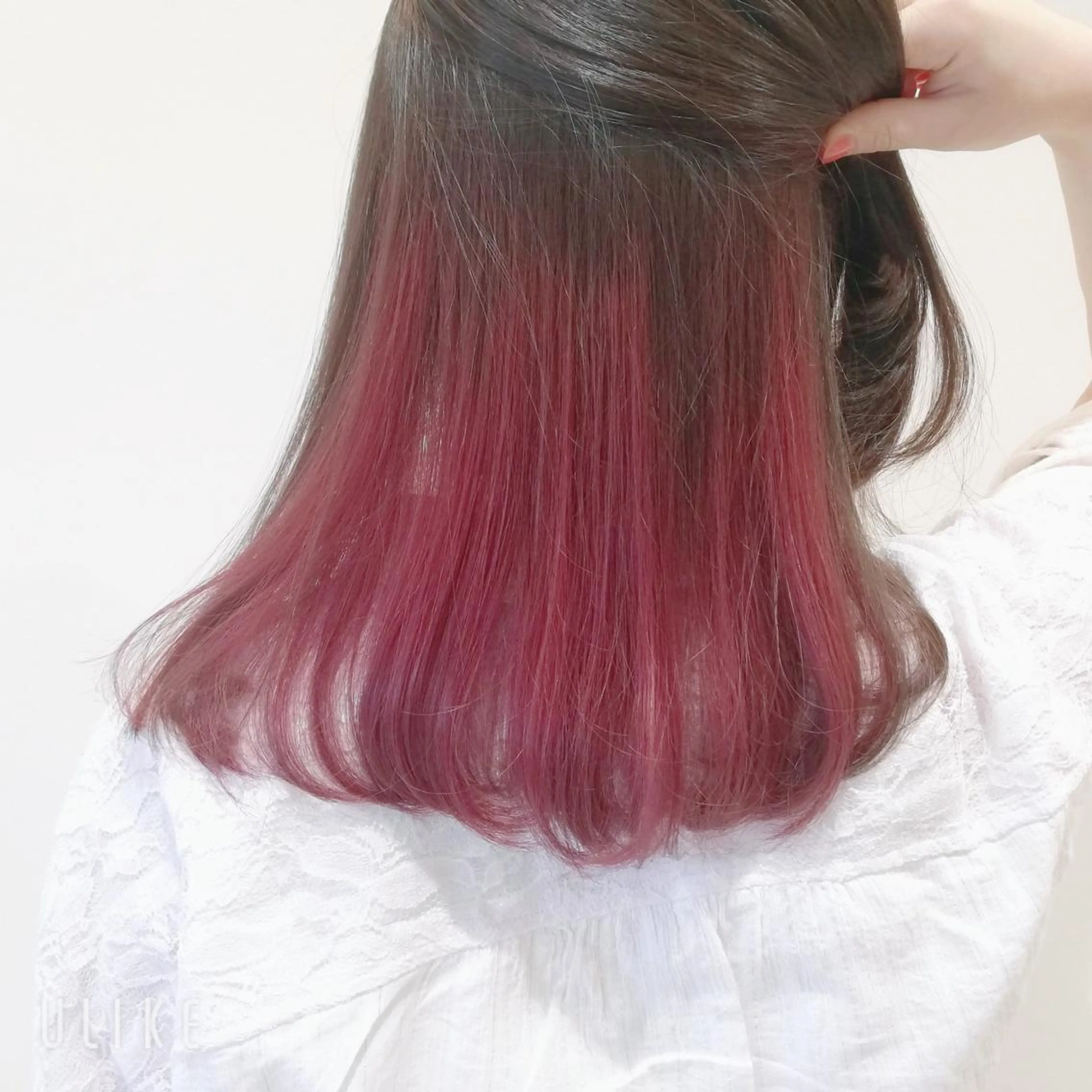 ミディアム カラー インナーカラー カット ヘアカラー トリートメント ill副店長 立和田純也のヘアスタイル