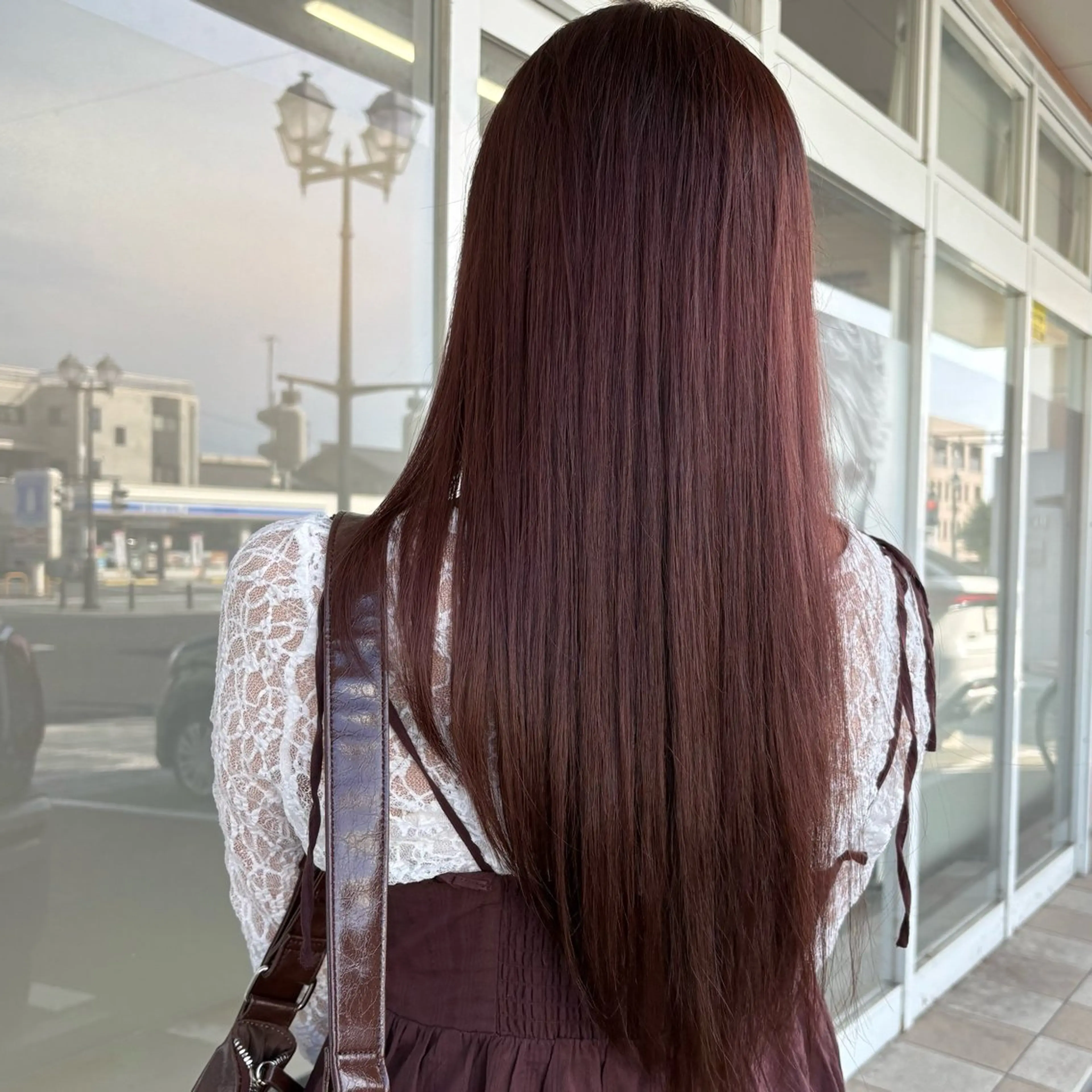 カラー ブラウンカラー レッドカラー ヘアカラー トリートメント CROSS⭐️ さいとうのヘアスタイル