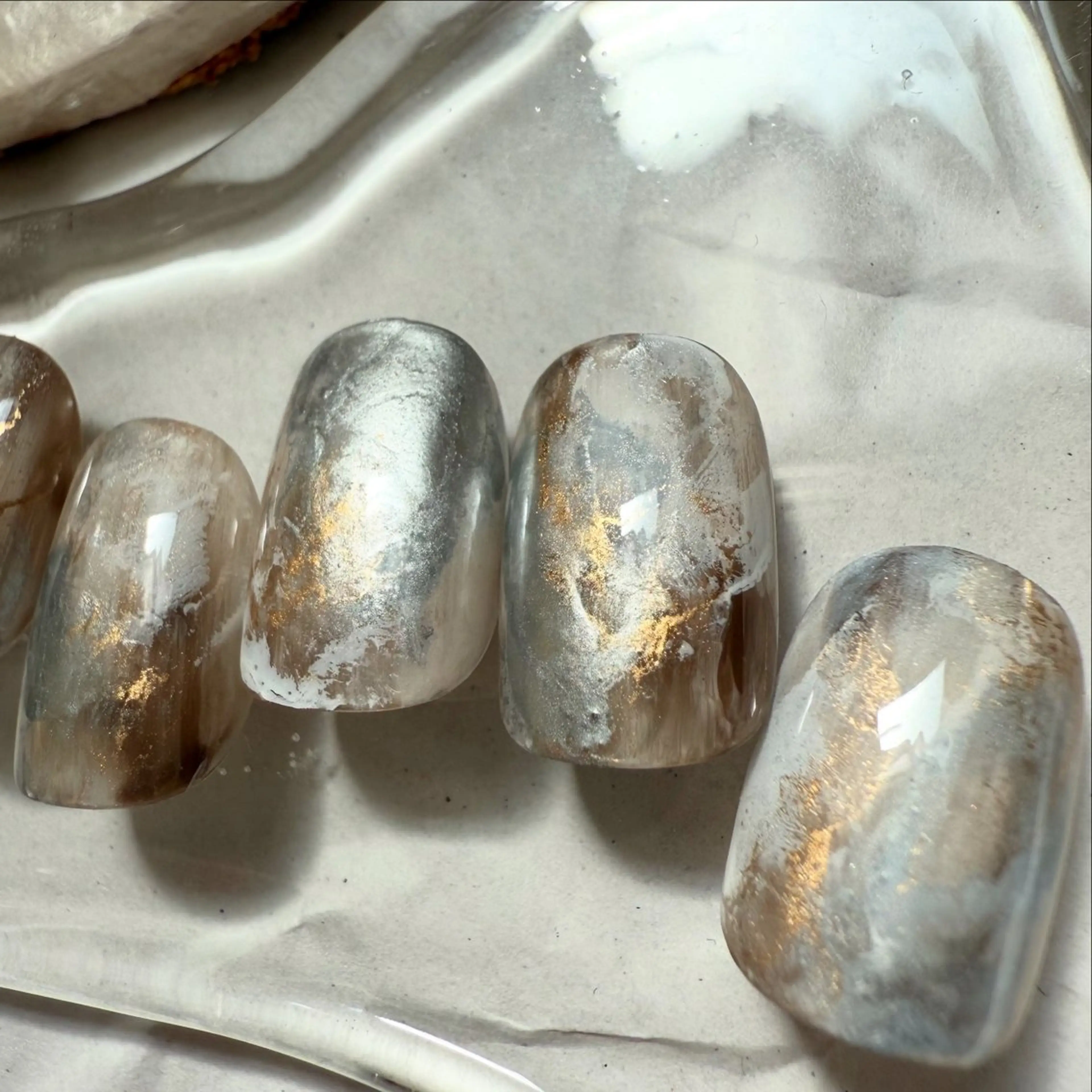 ネイル ニュアンスネイル ハンドネイル rroom所属・rroom rinaのネイルデザイン