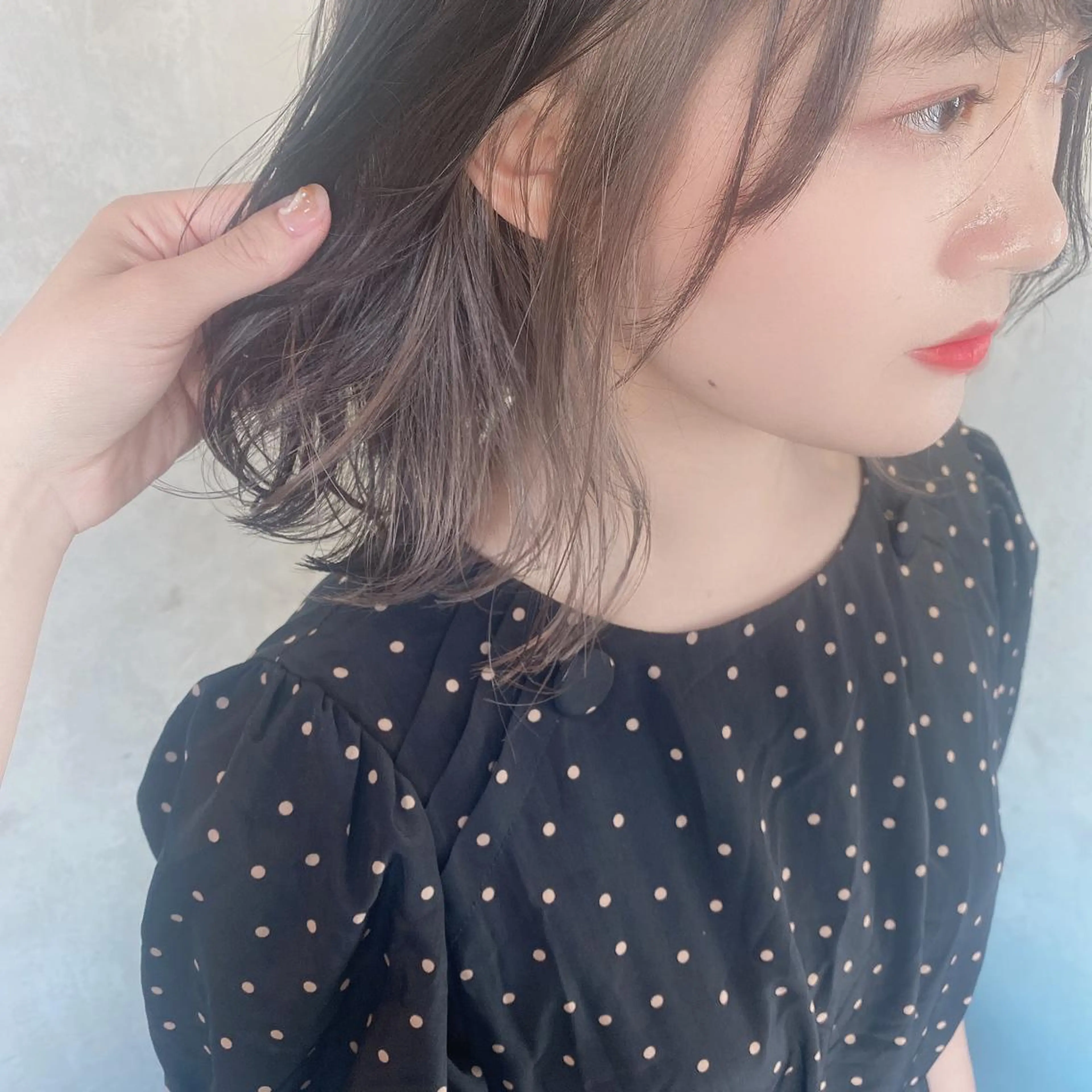 ショート カラー ヘアアレンジ stylist/蛯谷 珠里のヘアスタイル