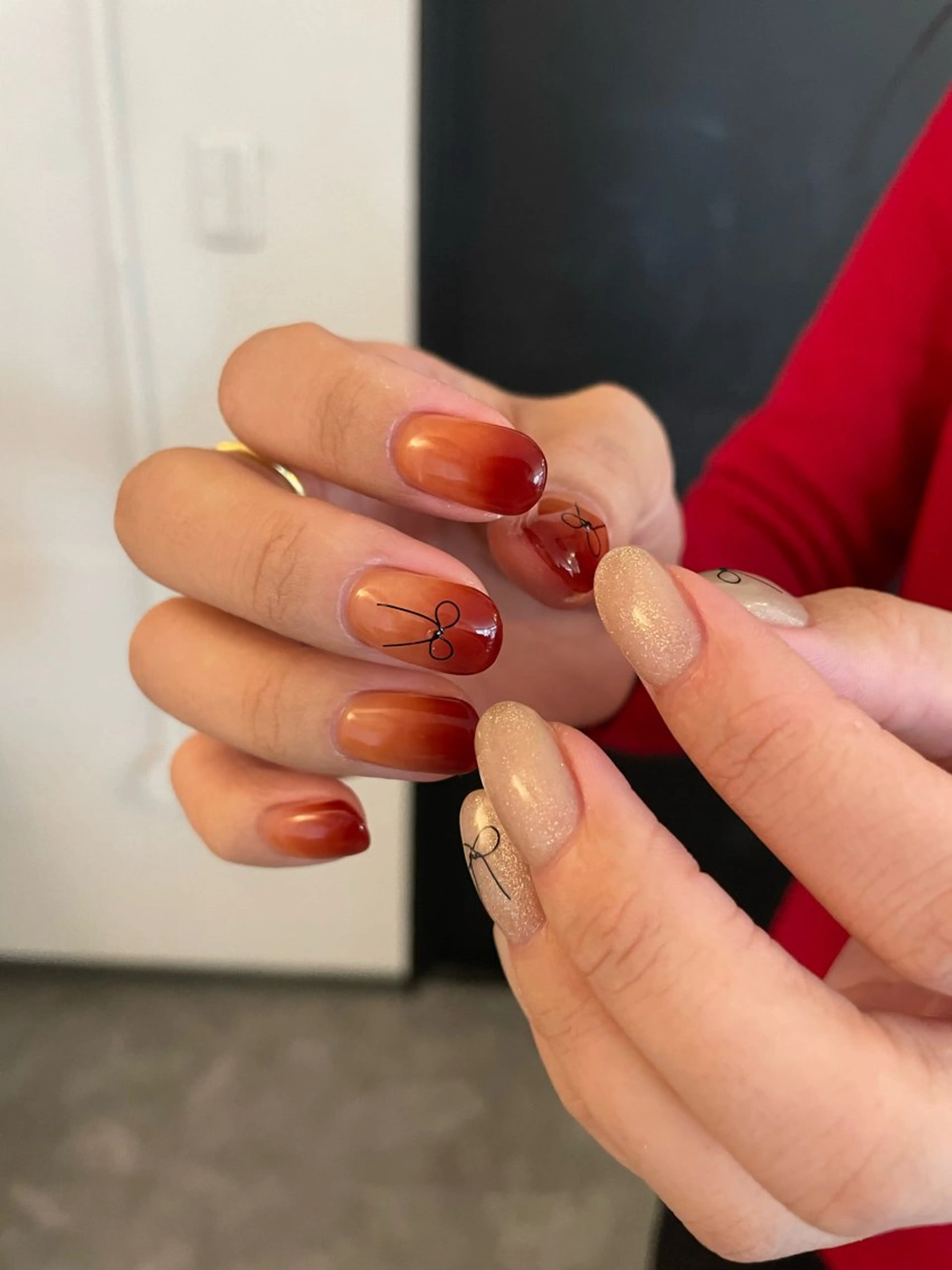 ネイル マグネットネイル ハンドネイル roof nailのネイルデザイン