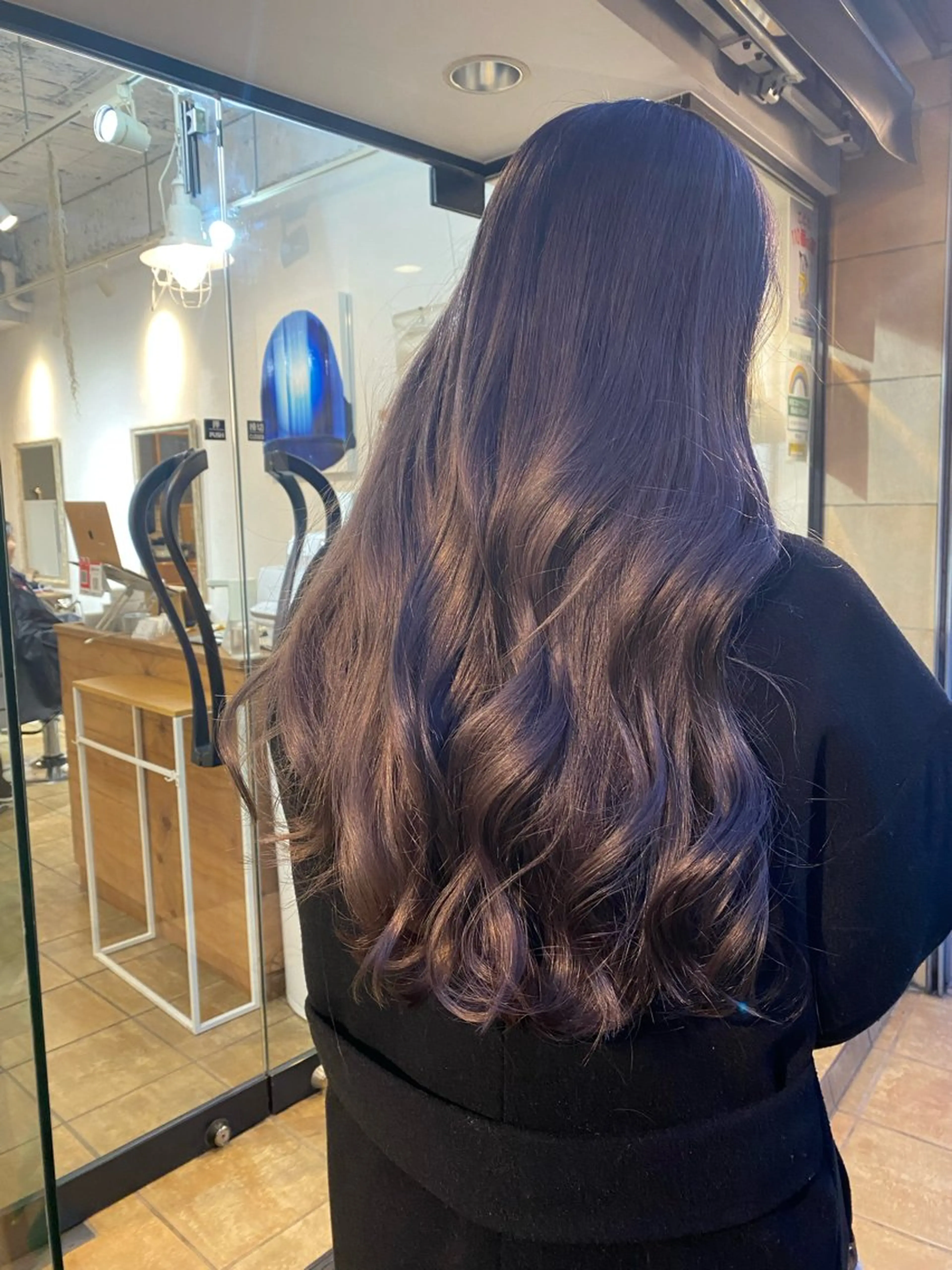 ロング カラー Joule銀座 石山あやのヘアスタイル