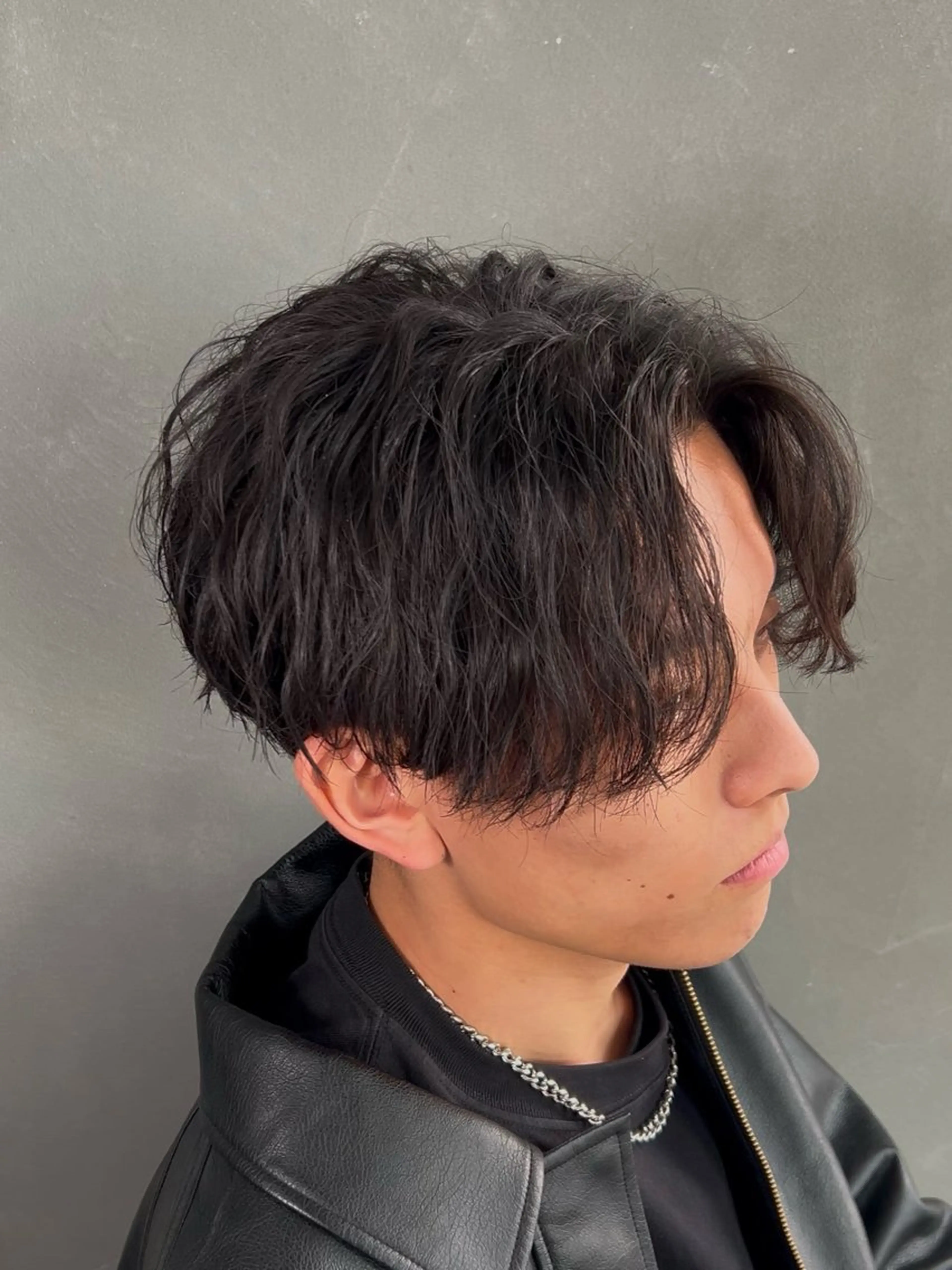 メンズ センターパート カット パーマ 👑メンズパーマ👑 /原宿/かずまのヘアスタイル