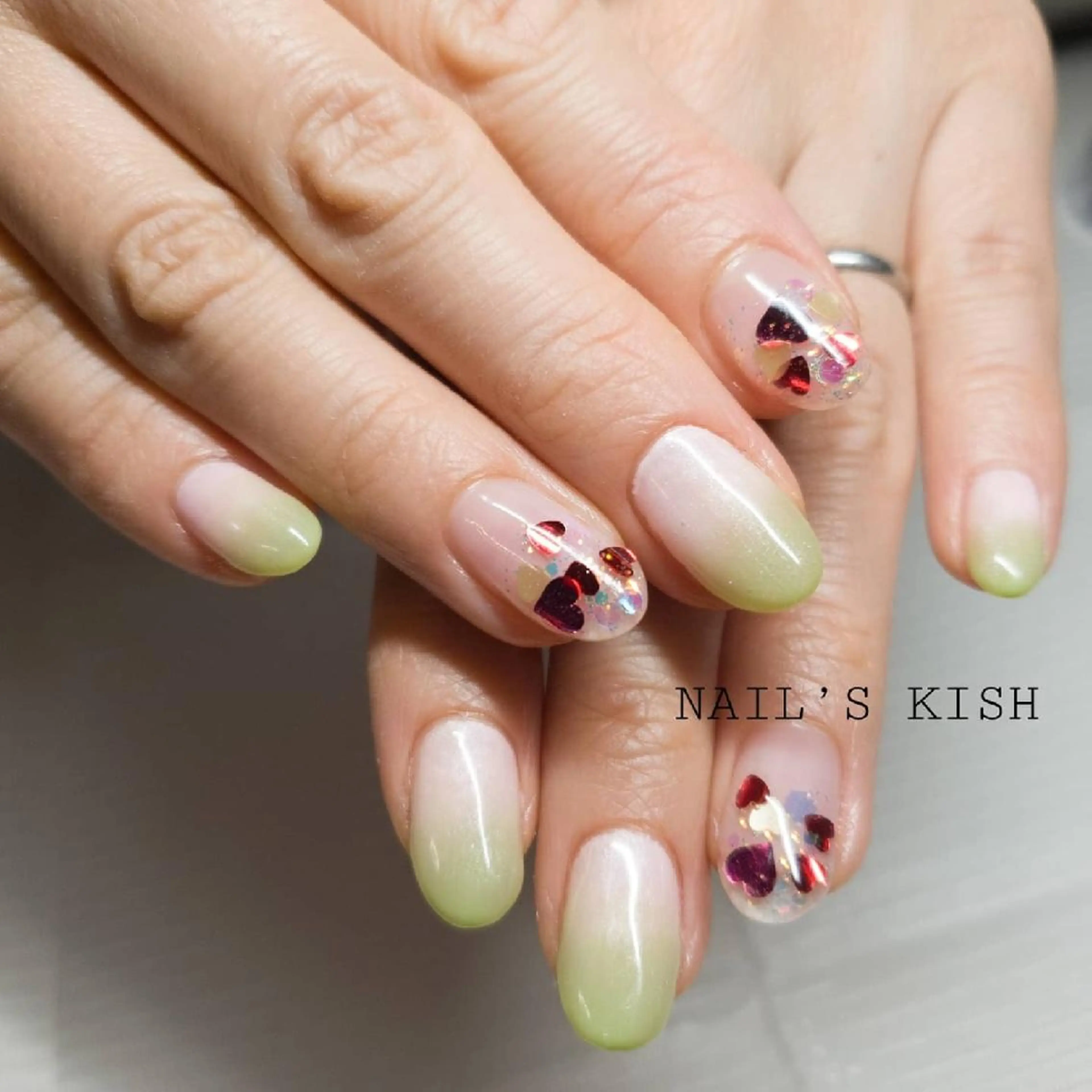 ネイル ハート NAIL'S KISH所属・NAIL'S KISHのネイルデザイン