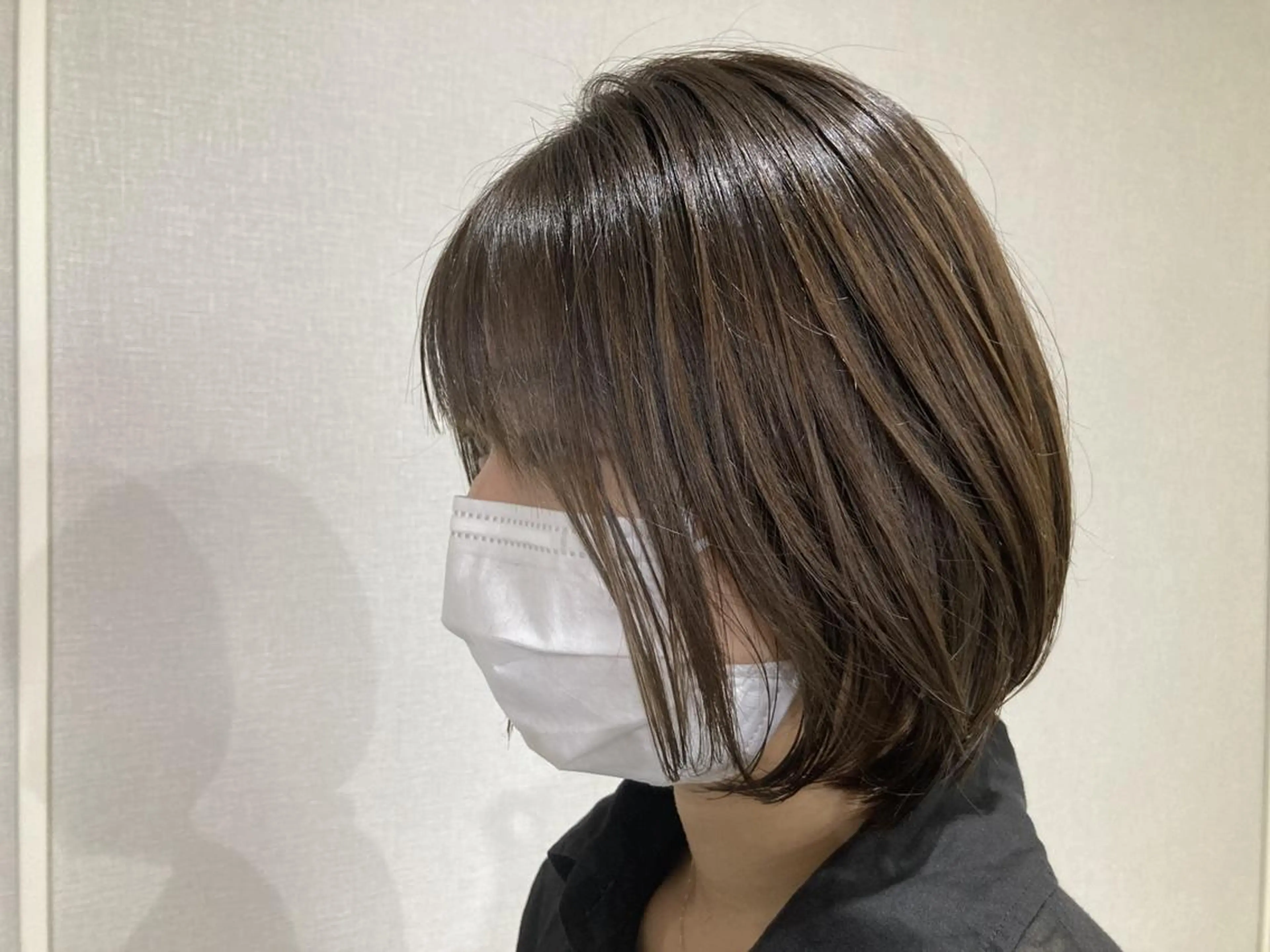 ショート 野々市市役所徒歩1分 /カラー/縮毛矯正のヘアスタイル