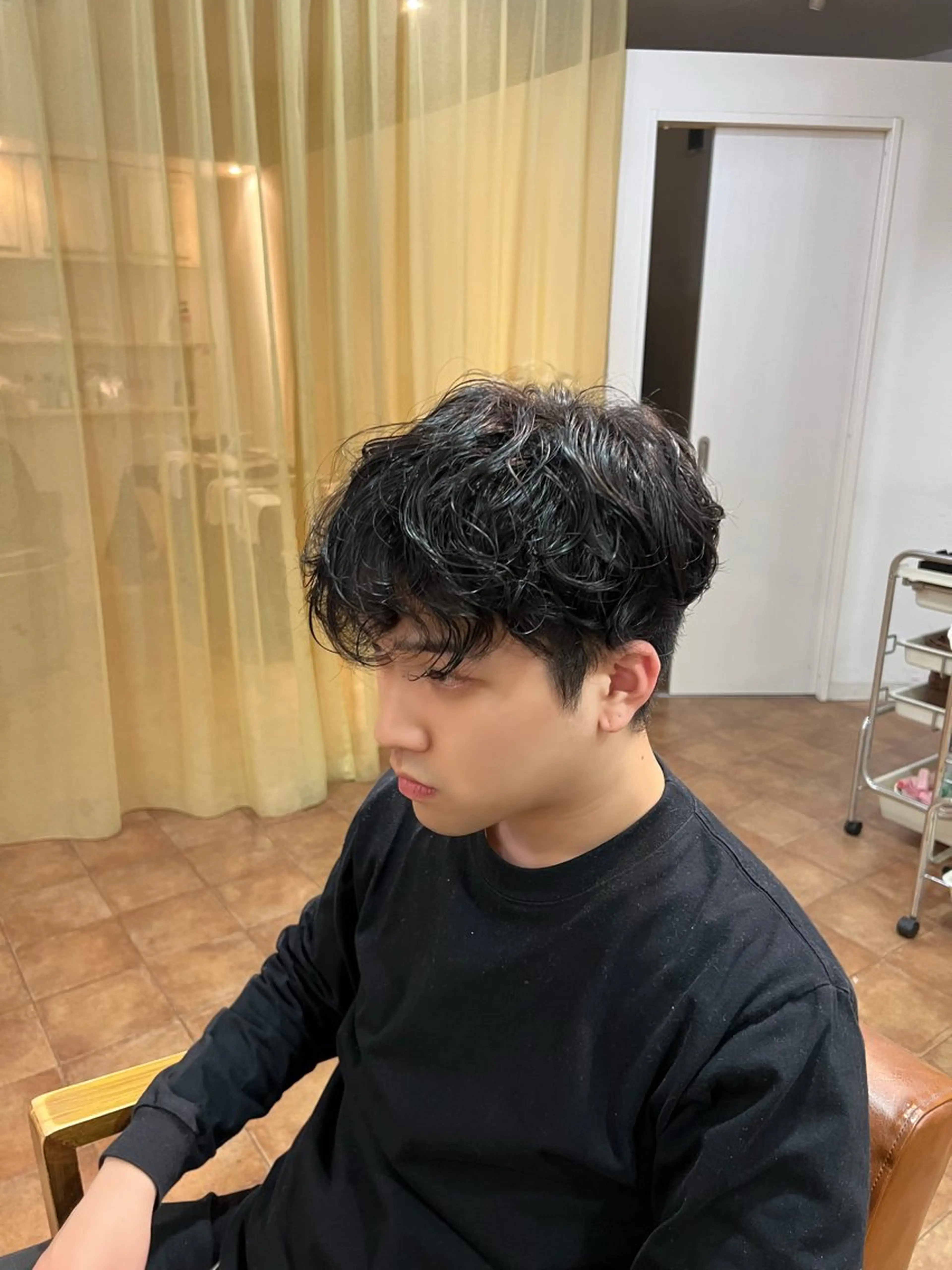 パーマ メンズ カット パーマ E 難波店 Rei /メンズのヘアスタイル