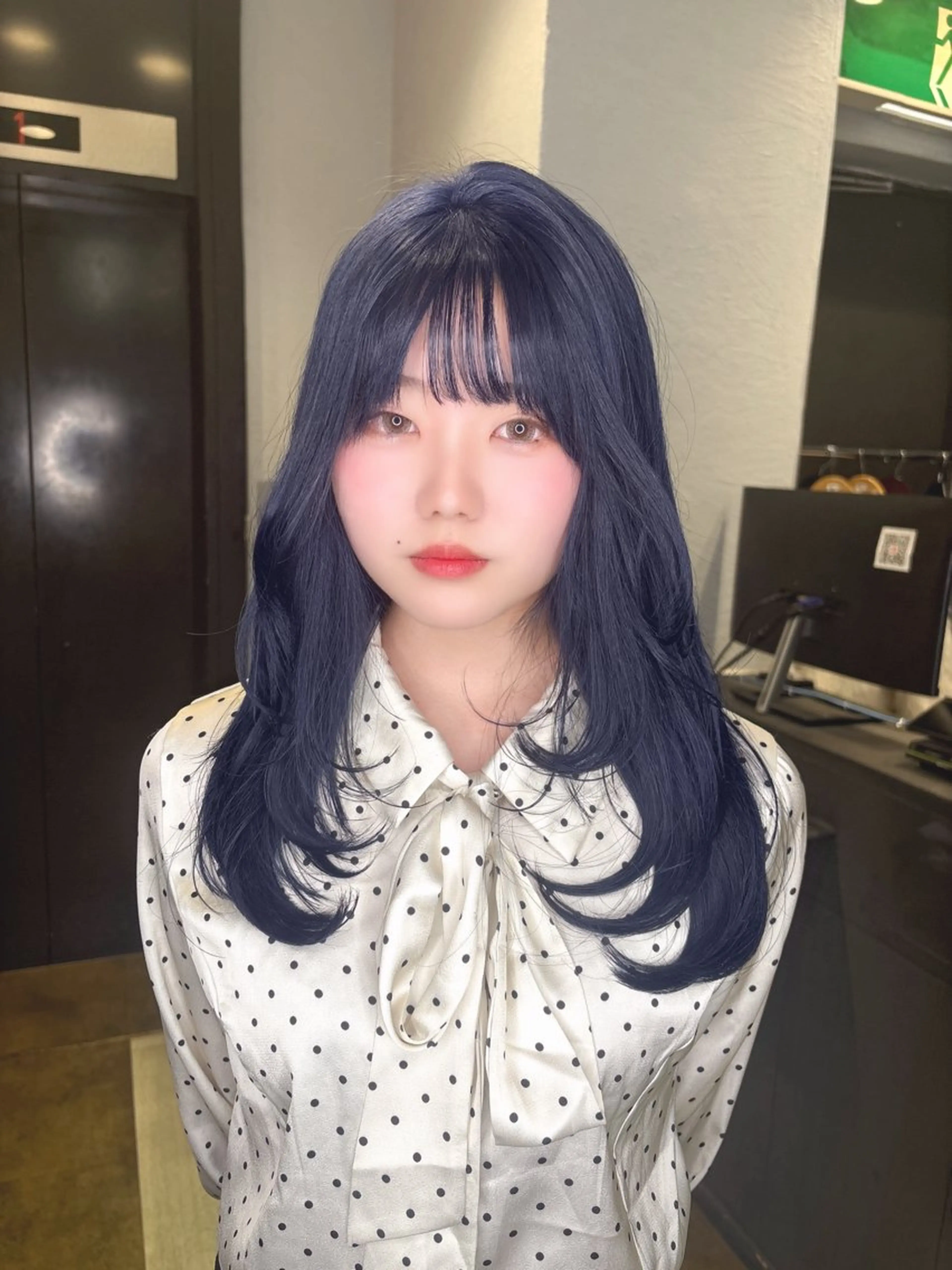 ロング カラー ヘアカラー トリートメント ミルクティー/ピンク /ブロンド 咲良のヘアスタイル