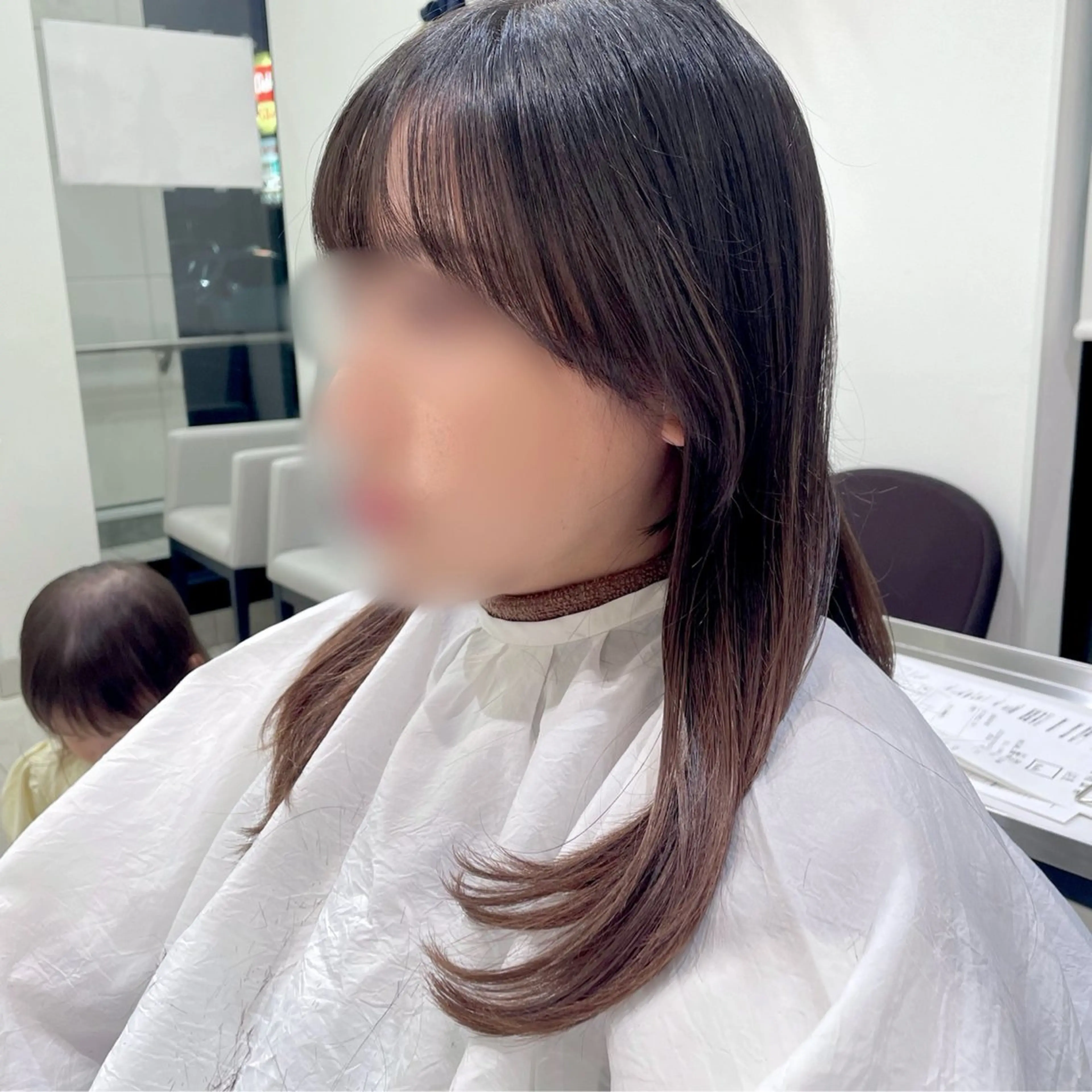 ミディアム ヘアアレンジ キッズ パク・ボミン小野リエ 韓国ハーフ🦊のヘアスタイル