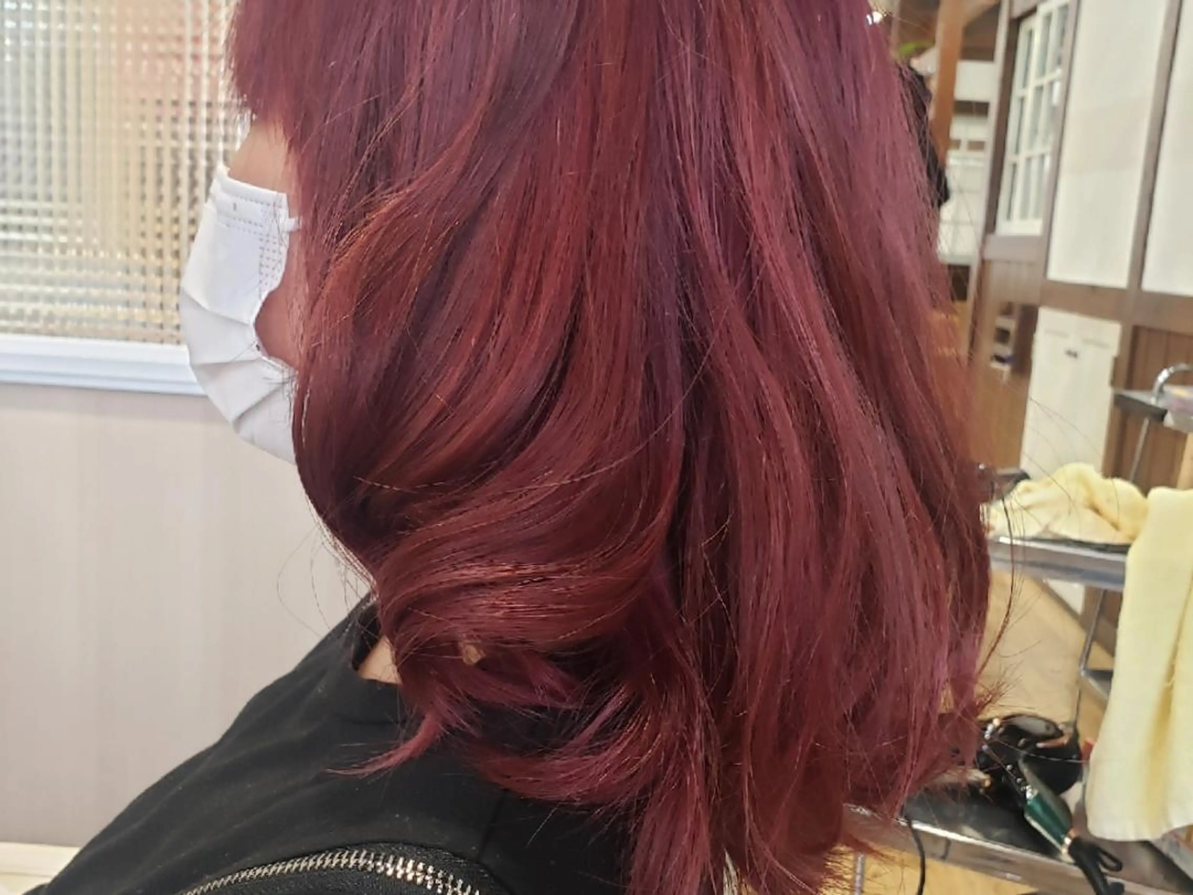 ヘアアレンジ カラー ロング 渡邉 理紗のヘアスタイル