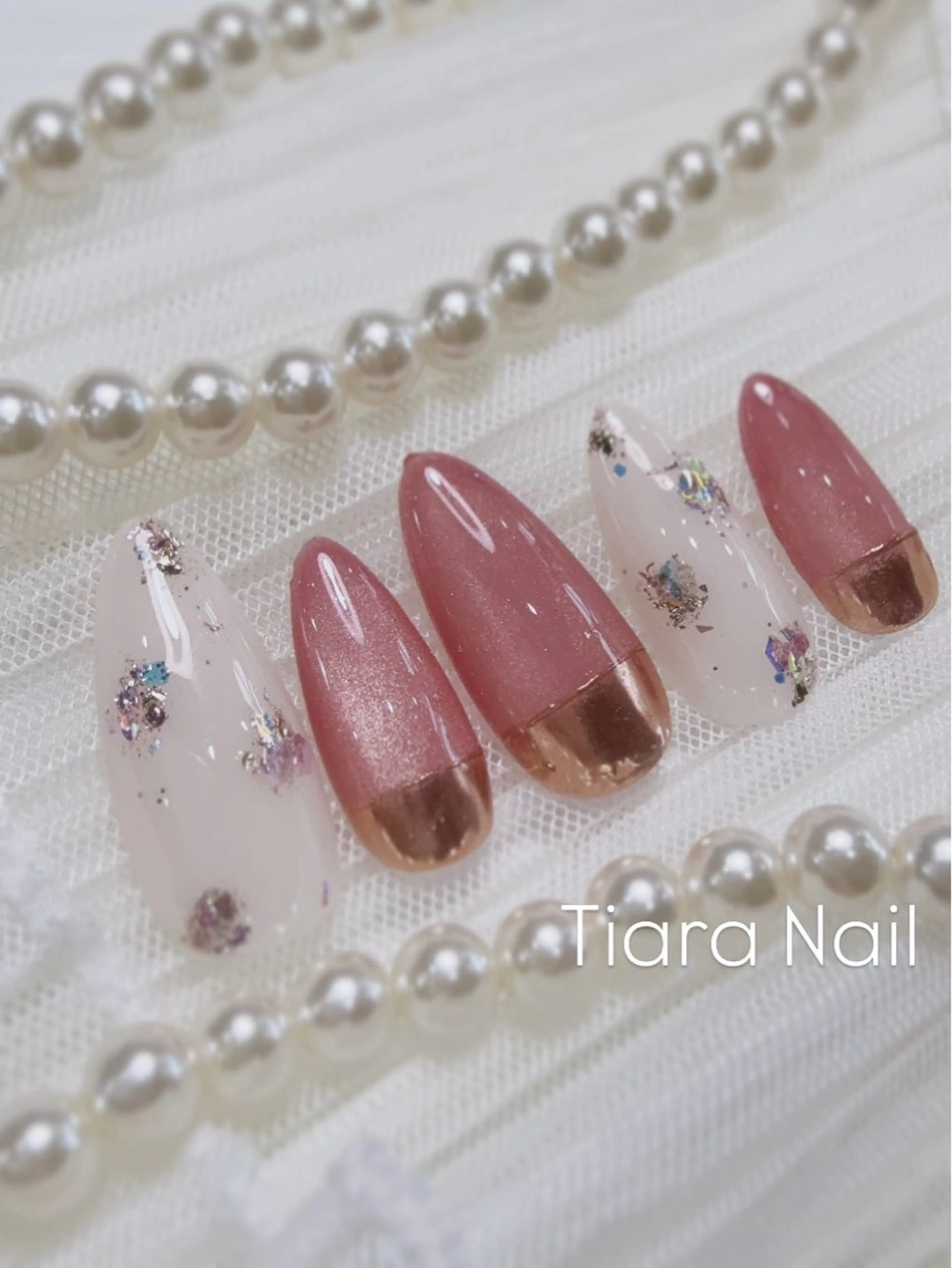 10本アート✨トレンドネイル♡（オフなし）の写真