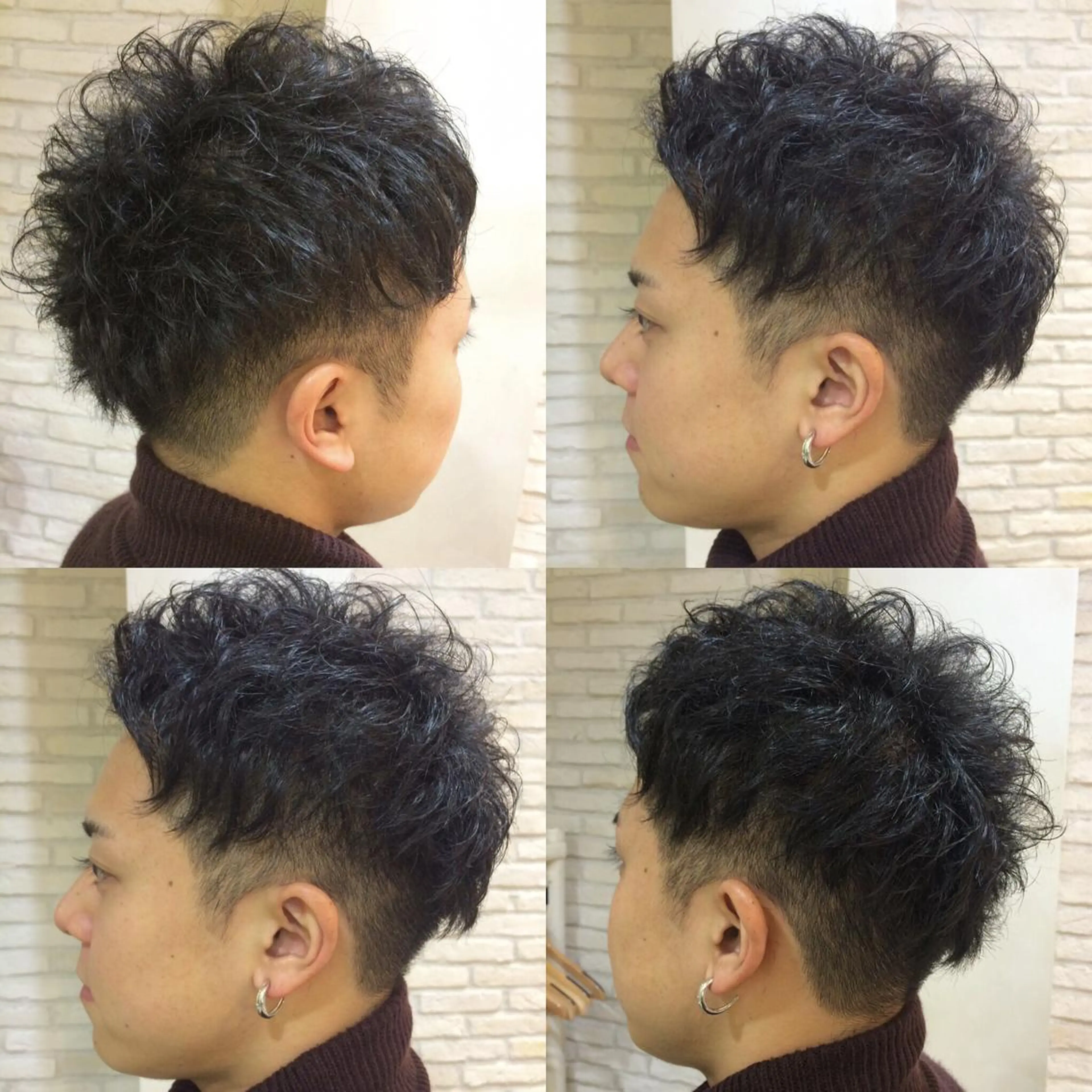 ショート メンズ スパイキーショート ショートヘア 平内 賢人のヘアスタイル