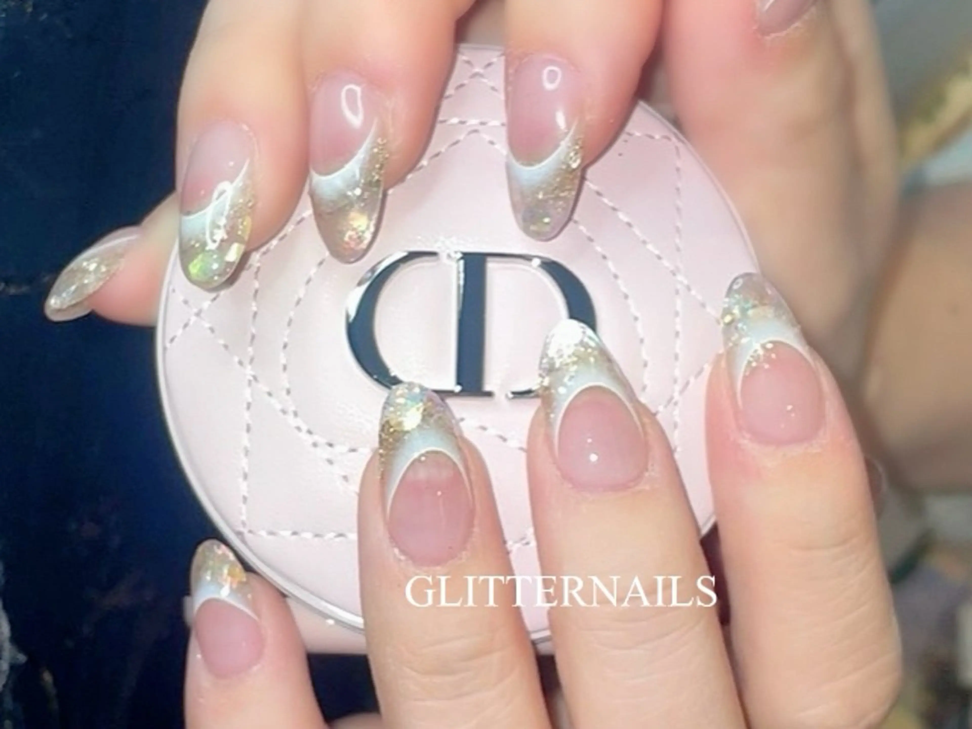 ネイル ハンドネイル GLITTER NAILS高速長田のマツエク・マツパデザイン