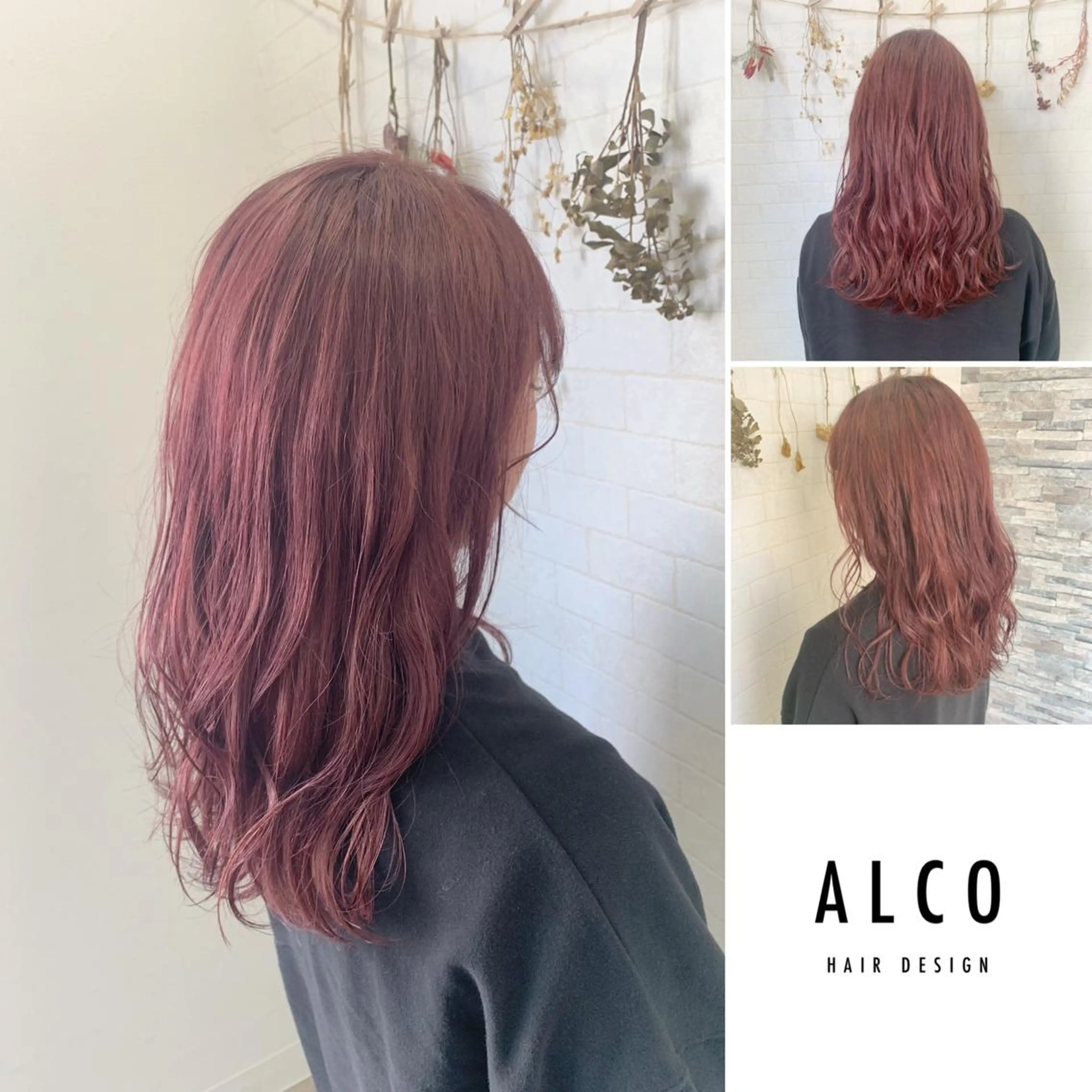 ミディアム カラー ワタイショウタ 髪質改善✨眉毛サロンのヘアスタイル