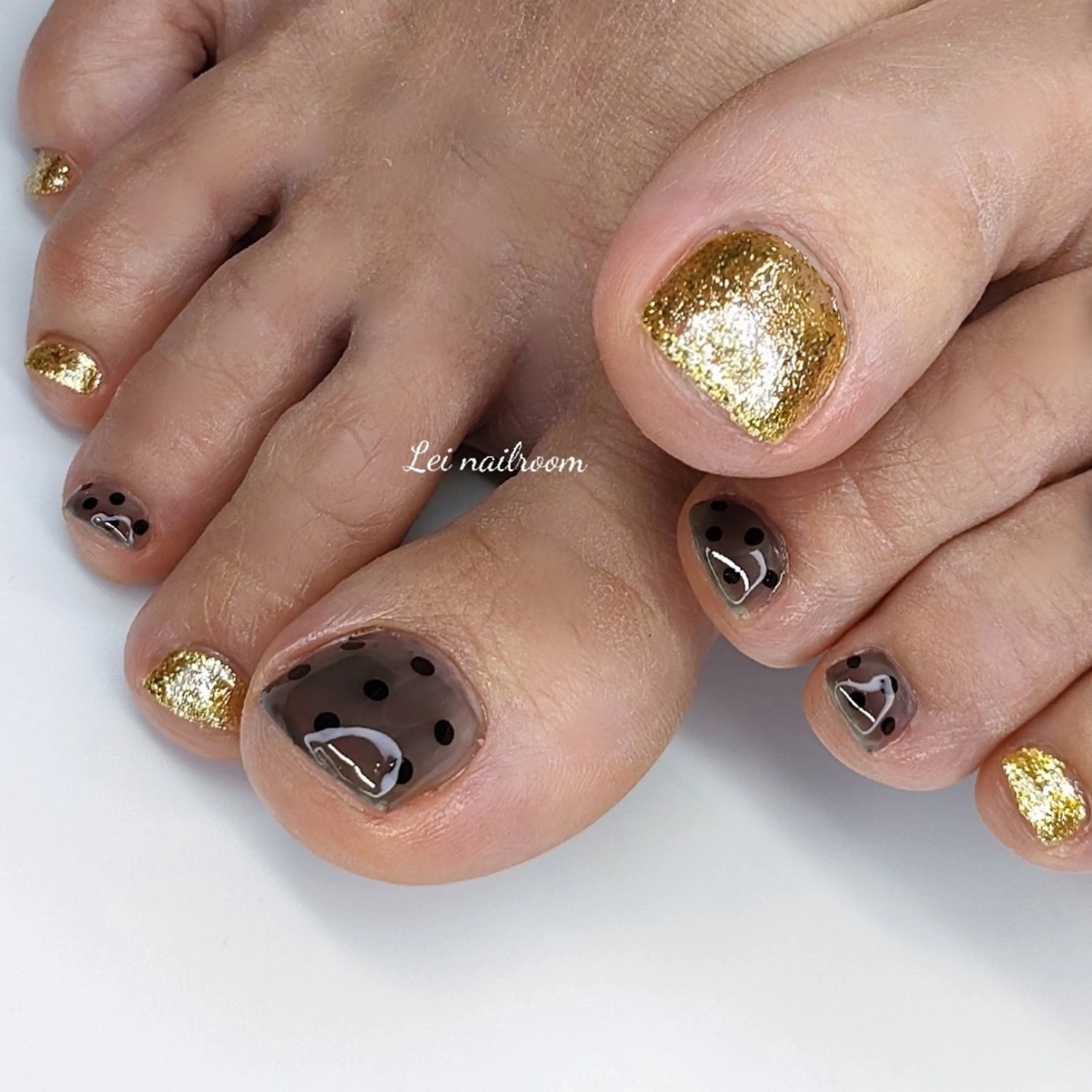 ネイル フットネイル lei🌼 nailroomのネイルデザイン