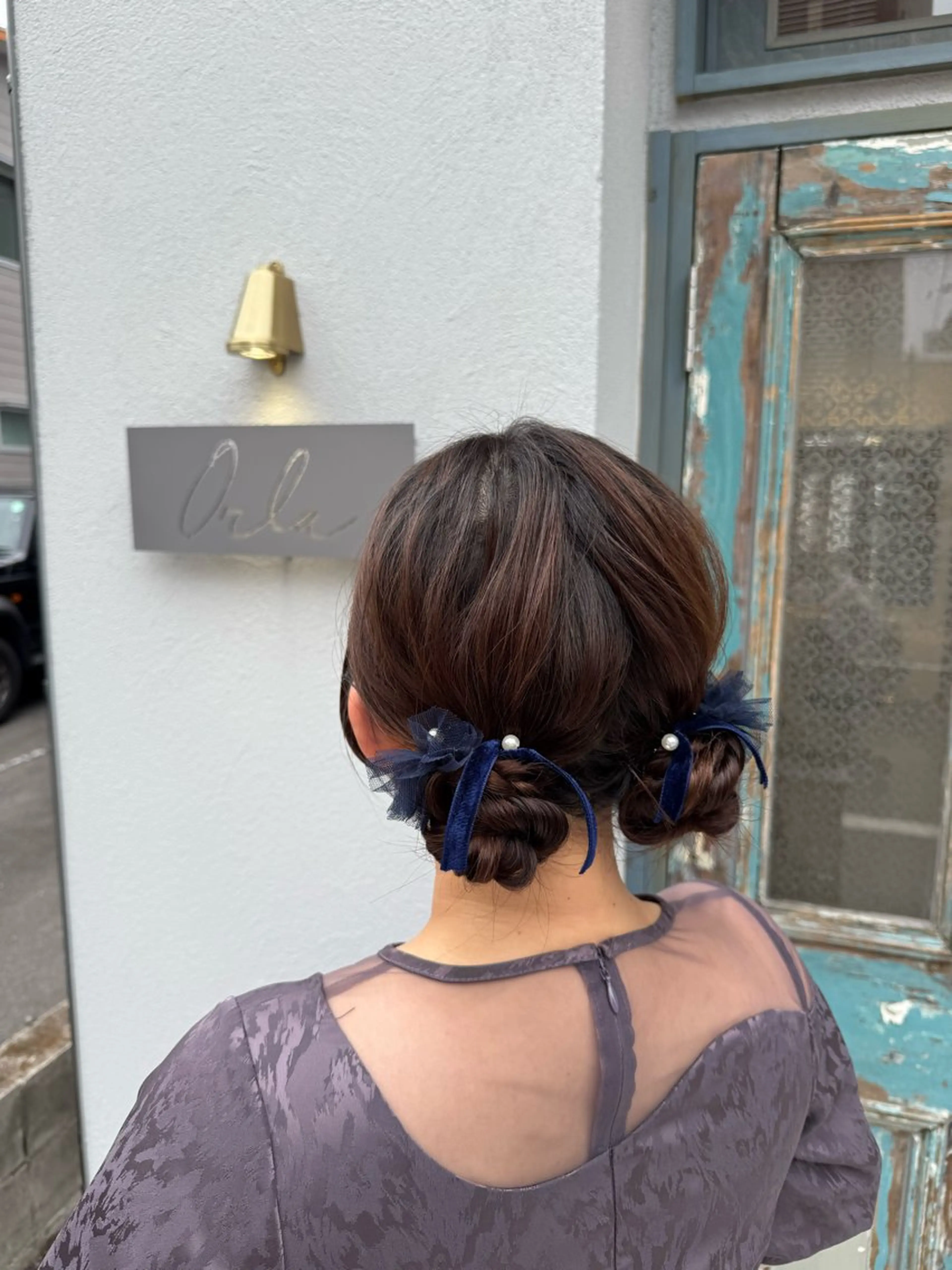 ロング ヘアアレンジ ヘアセット Orla hair&make所属・Orla 🌿chiekoの眉毛・アイブロウイメージ